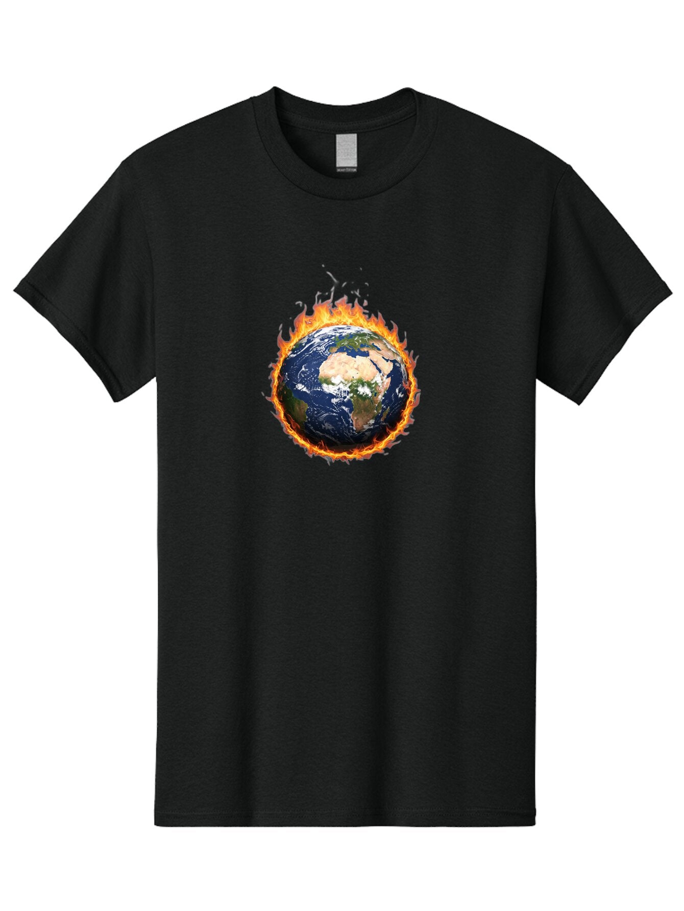 Globe-On-Fire Men'S Graphic Tee, 100% Cotton, Comfortable Casual Summer Wear, Machine Washable, Vintage Camera, Old Camera, Antique Camera, Black Camera, Classic Photography, Photography Equipment, Nostalgic Device, Film Camera, Camera Art Bao488