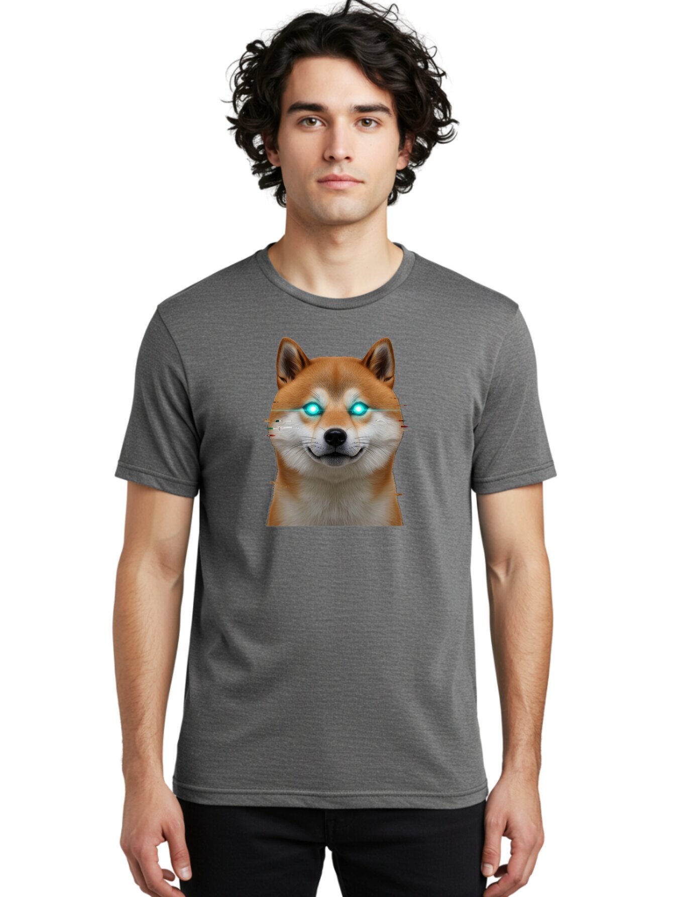 Glowing-Eye-Doge Men'S Graphic Tee, 100% Cotton, Comfortable Casual Summer Wear, Machine Washable, Vintage Camera, Old Camera, Antique Camera, Black Camera, Classic Photography, Photography Equipment, Nostalgic Device, Film Camera, Camera Art Bao492 27