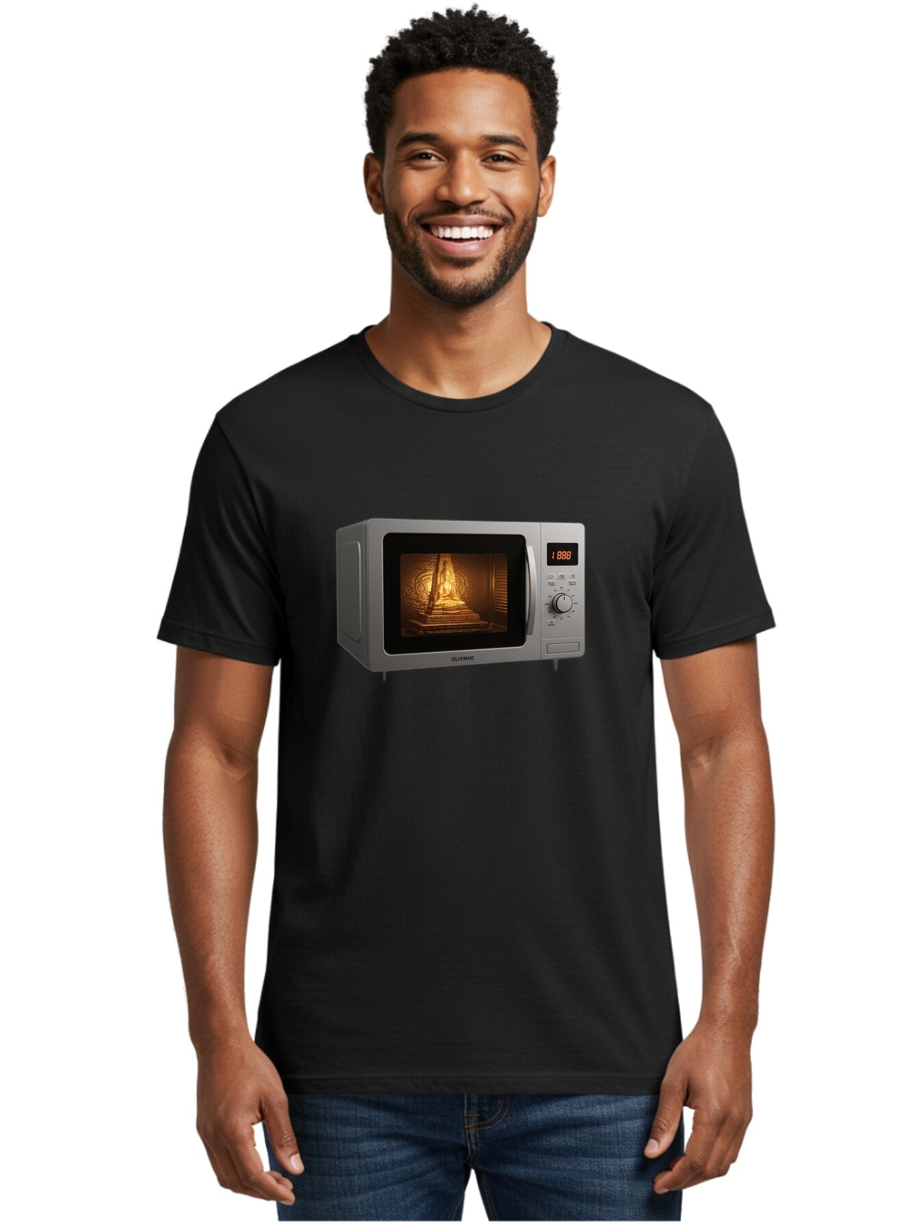 Gloxme-Microwave Men'S Graphic Tee, 100% Cotton, Comfortable Casual Summer Wear, Machine Washable, Vintage Camera, Old Camera, Antique Camera, Black Camera, Classic Photography, Photography Equipment, Nostalgic Device, Film Camera, Camera Art Bao493 22