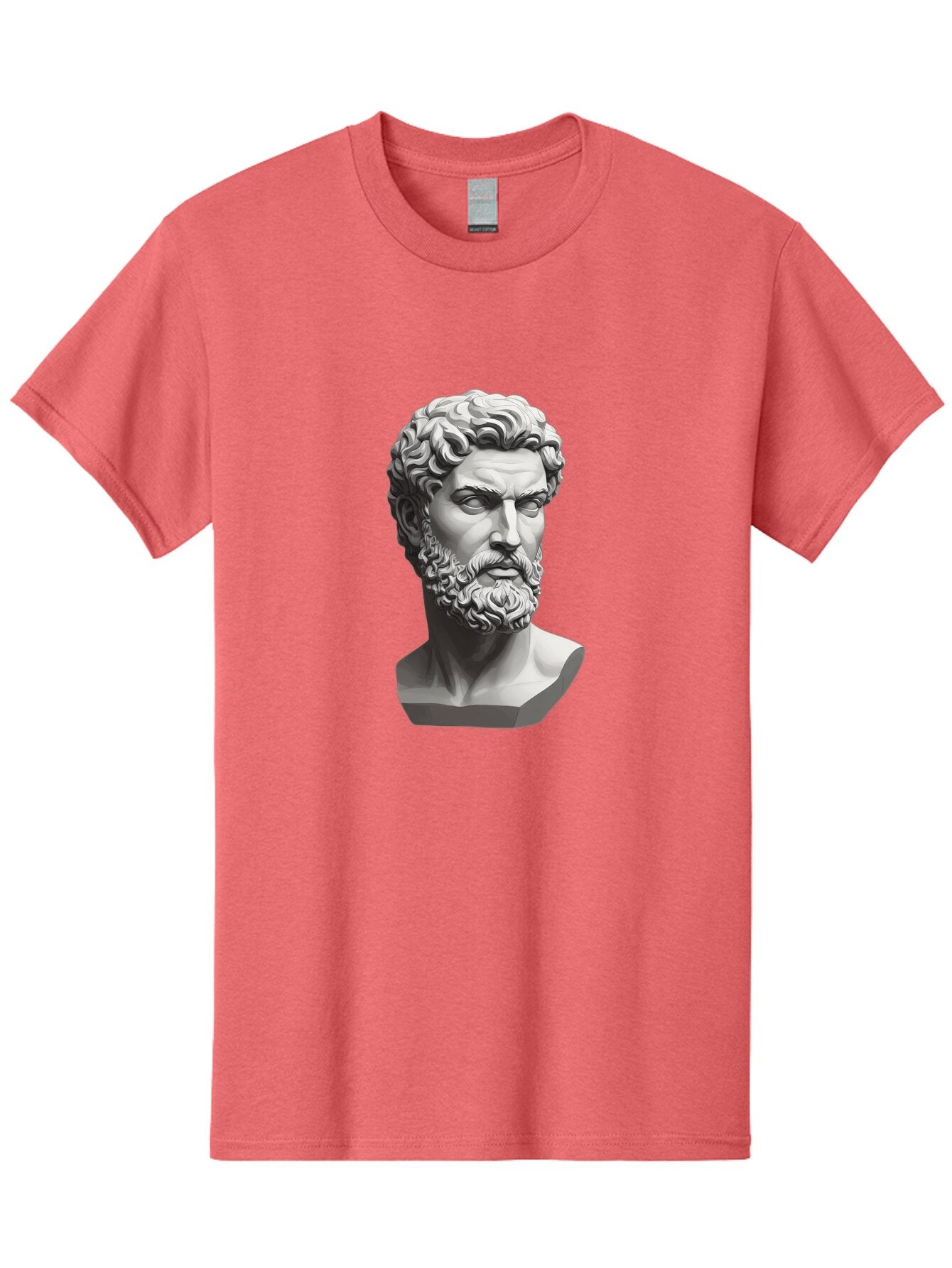 Greek-Statue-Bust Men'S Graphic Tee, 100% Cotton, Comfortable Casual Summer Wear, Machine Washable, Vintage Camera, Old Camera, Antique Camera, Black Camera, Classic Photography, Photography Equipment, Nostalgic Device, Film Camera, Camera Art Bao501 6