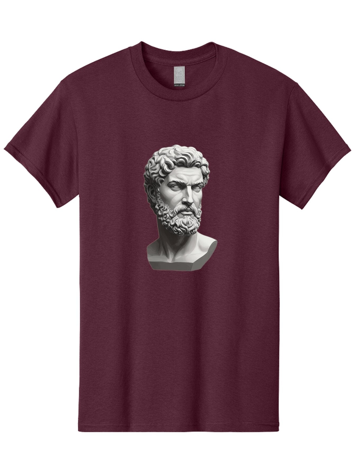 Greek-Statue-Bust Men'S Graphic Tee, 100% Cotton, Comfortable Casual Summer Wear, Machine Washable, Vintage Camera, Old Camera, Antique Camera, Black Camera, Classic Photography, Photography Equipment, Nostalgic Device, Film Camera, Camera Art Bao501 11