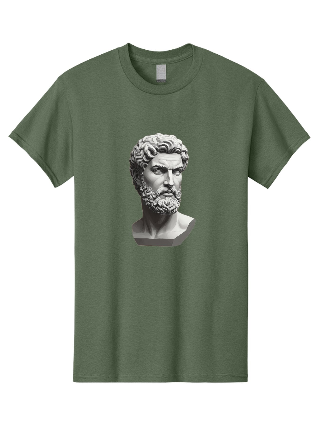 Greek-Statue-Bust Men'S Graphic Tee, 100% Cotton, Comfortable Casual Summer Wear, Machine Washable, Vintage Camera, Old Camera, Antique Camera, Black Camera, Classic Photography, Photography Equipment, Nostalgic Device, Film Camera, Camera Art Bao501 13