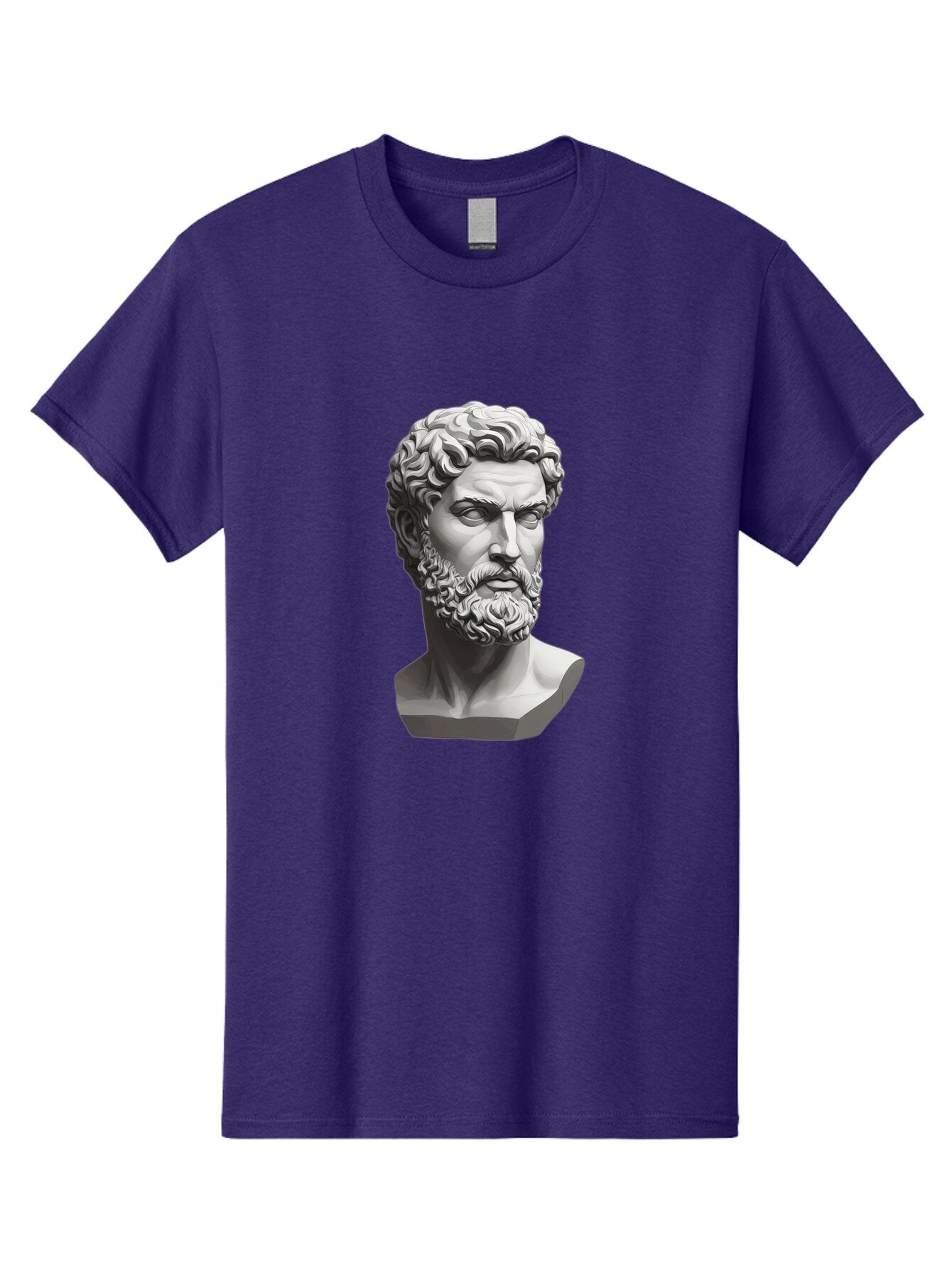 Greek-Statue-Bust Men'S Graphic Tee, 100% Cotton, Comfortable Casual Summer Wear, Machine Washable, Vintage Camera, Old Camera, Antique Camera, Black Camera, Classic Photography, Photography Equipment, Nostalgic Device, Film Camera, Camera Art Bao501 12