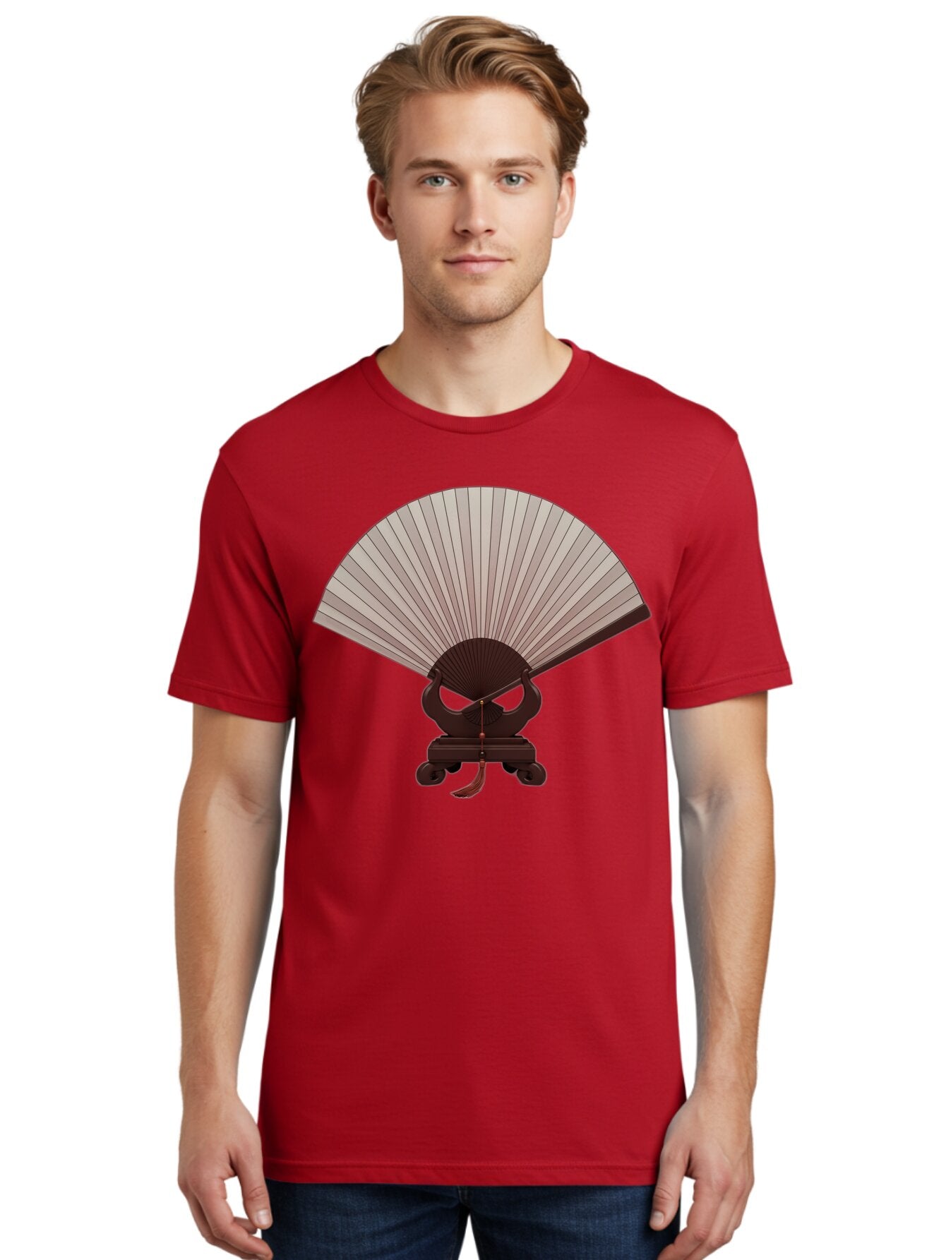 Gundam-Hand-Fan Men'S Graphic Tee, 100% Cotton, Comfortable Casual Summer Wear, Machine Washable, Vintage Camera, Old Camera, Antique Camera, Black Camera, Classic Photography, Photography Equipment, Nostalgic Device, Film Camera, Camera Art Bao504 19