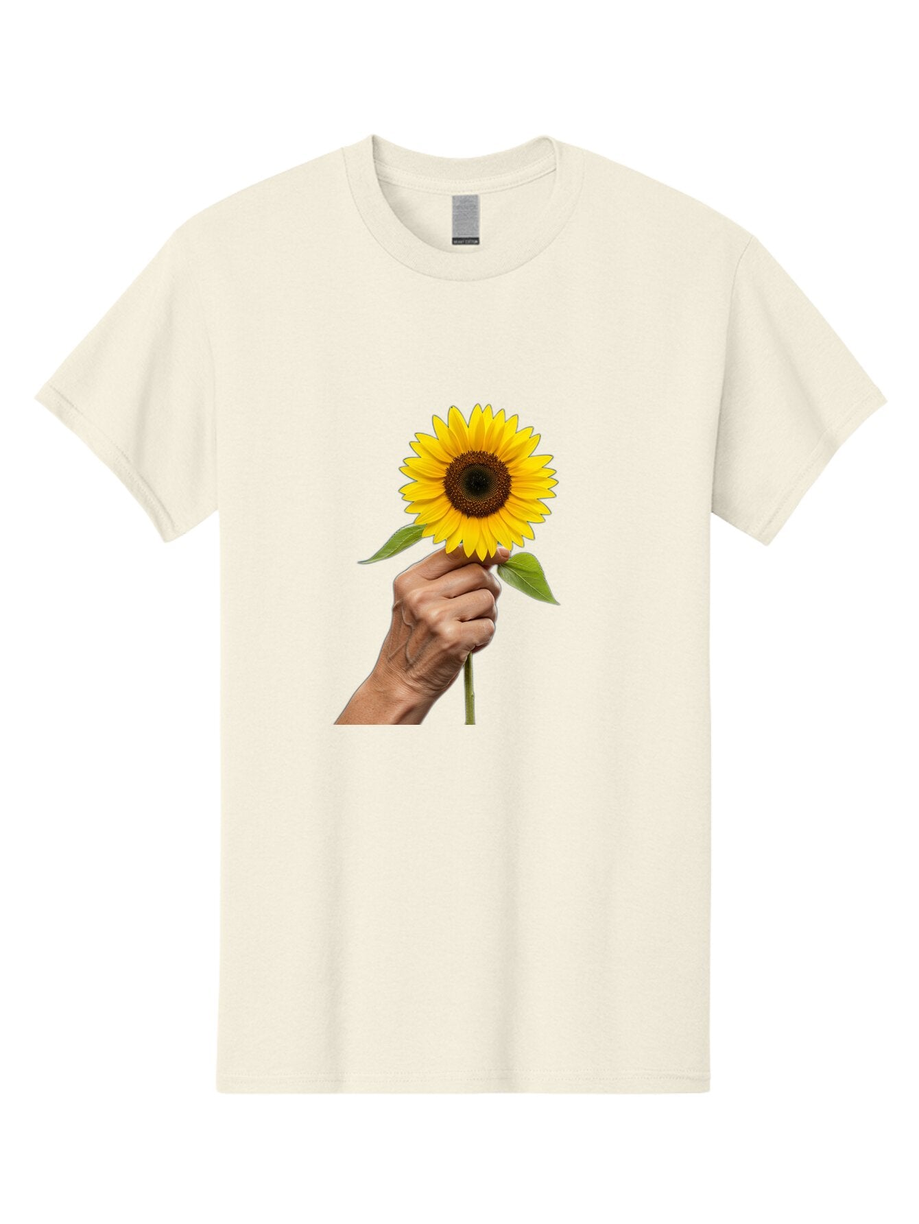 Hand-Holding-Sunflower Men'S Graphic Tee, 100% Cotton, Comfortable Casual Summer Wear, Machine Washable, Vintage Camera, Old Camera, Antique Camera, Black Camera, Classic Photography, Photography Equipment, Nostalgic Device, Film Camera, Bao511 10