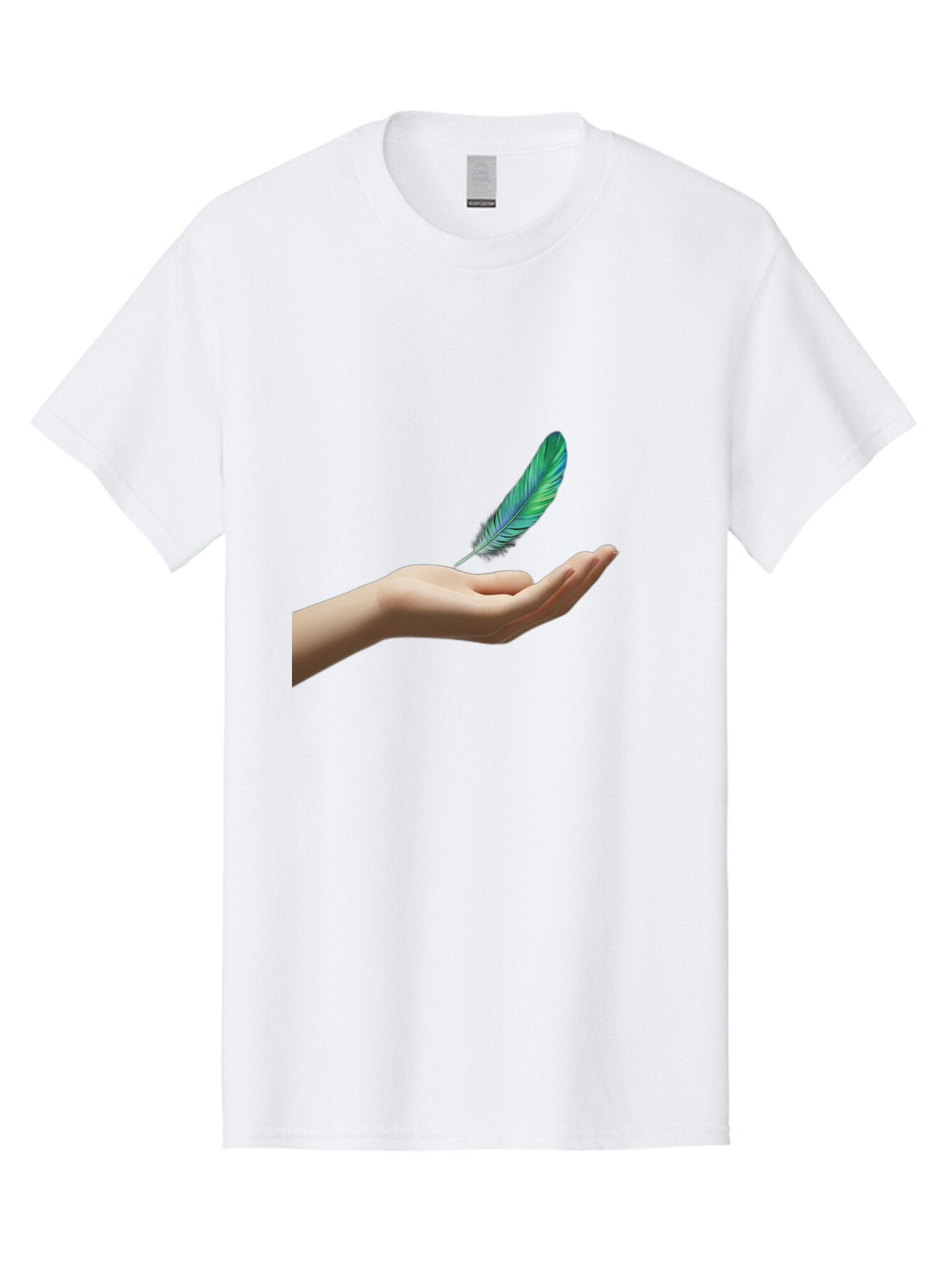 Hand-With-Feather Men'S Graphic Tee, 100% Cotton, Comfortable Casual Summer Wear, Machine Washable, Vintage Camera, Old Camera, Antique Camera, Black Camera, Classic Photography, Photography Equipment, Nostalgic Device, Film Camera, Camera Art Bao516 9