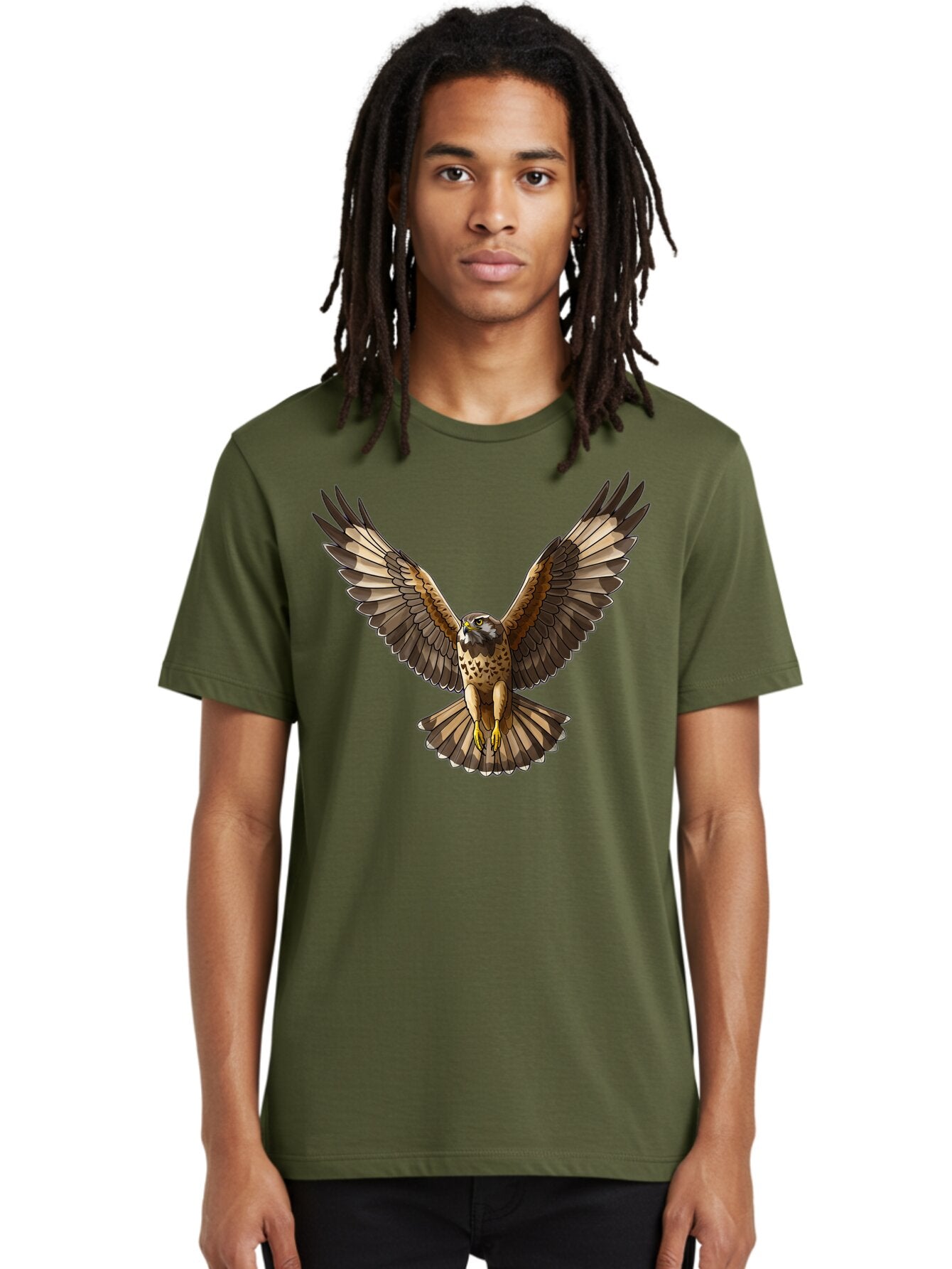 Hawk-In-Flight-1 Men'S Graphic Tee, 100% Cotton, Comfortable Casual Summer Wear, Machine Washable, Vintage Camera, Old Camera, Antique Camera, Black Camera, Classic Photography, Photography Equipment, Nostalgic Device, Film Camera, Camera Art Bao520 17