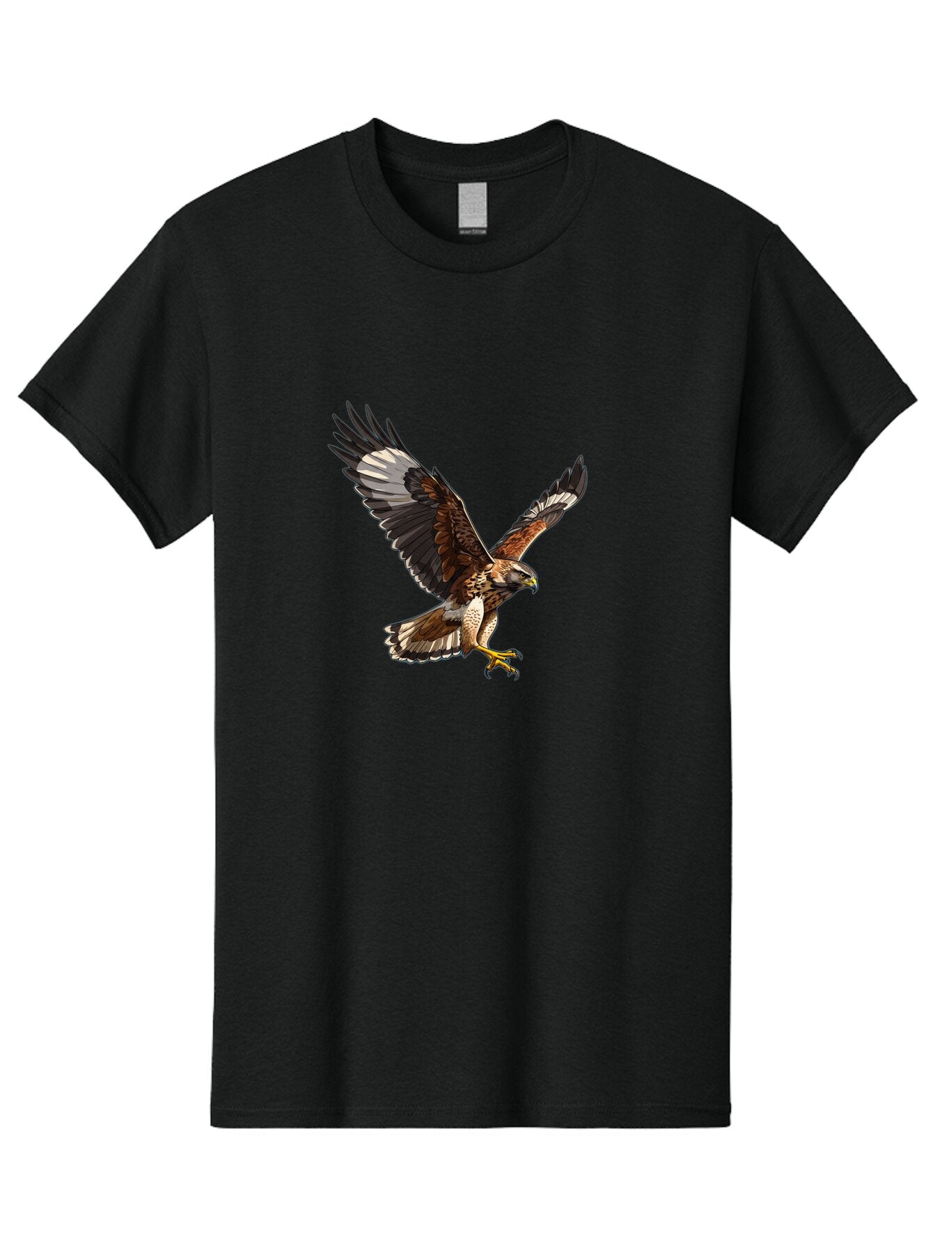 Hawk-In-Flight-2 Men'S Graphic Tee, 100% Cotton, Comfortable Casual Summer Wear, Machine Washable, Vintage Camera, Old Camera, Antique Camera, Black Camera, Classic Photography, Photography Equipment, Nostalgic Device, Film Camera, Camera Art Bao521 10