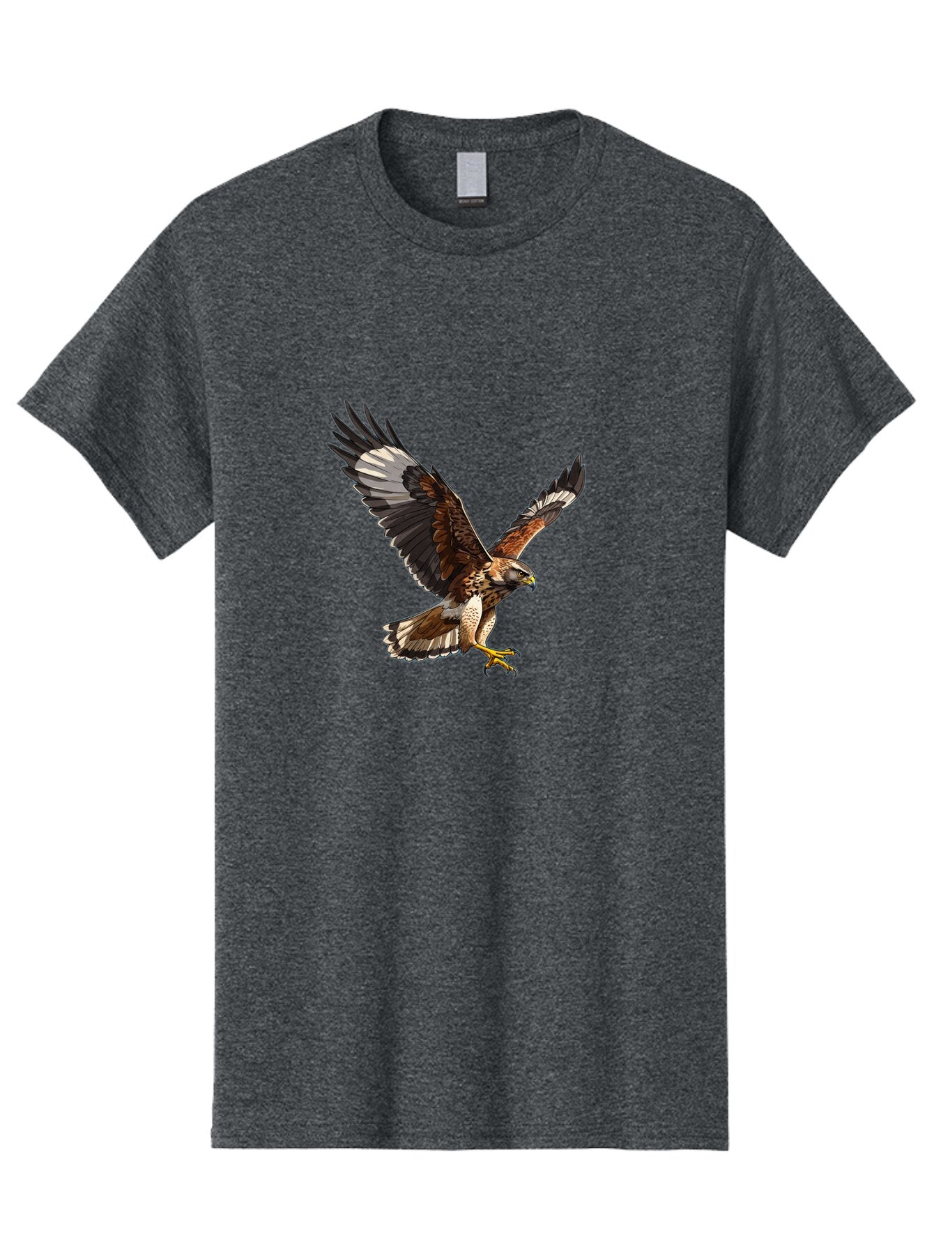 Hawk-In-Flight-2 Men'S Graphic Tee, 100% Cotton, Comfortable Casual Summer Wear, Machine Washable, Vintage Camera, Old Camera, Antique Camera, Black Camera, Classic Photography, Photography Equipment, Nostalgic Device, Film Camera, Camera Art Bao521 3