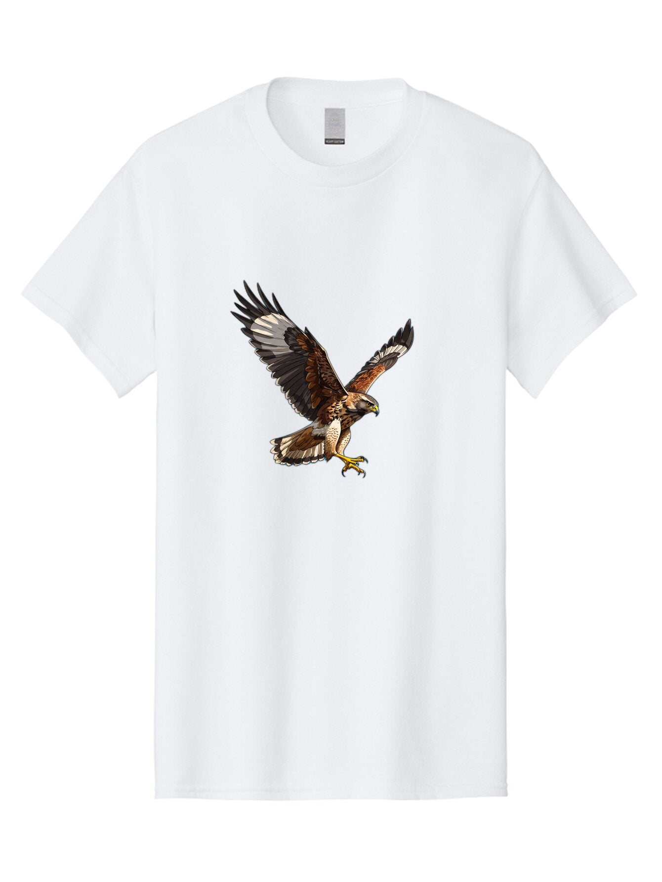 Hawk-In-Flight-2 Men'S Graphic Tee, 100% Cotton, Comfortable Casual Summer Wear, Machine Washable, Vintage Camera, Old Camera, Antique Camera, Black Camera, Classic Photography, Photography Equipment, Nostalgic Device, Film Camera, Camera Art Bao521