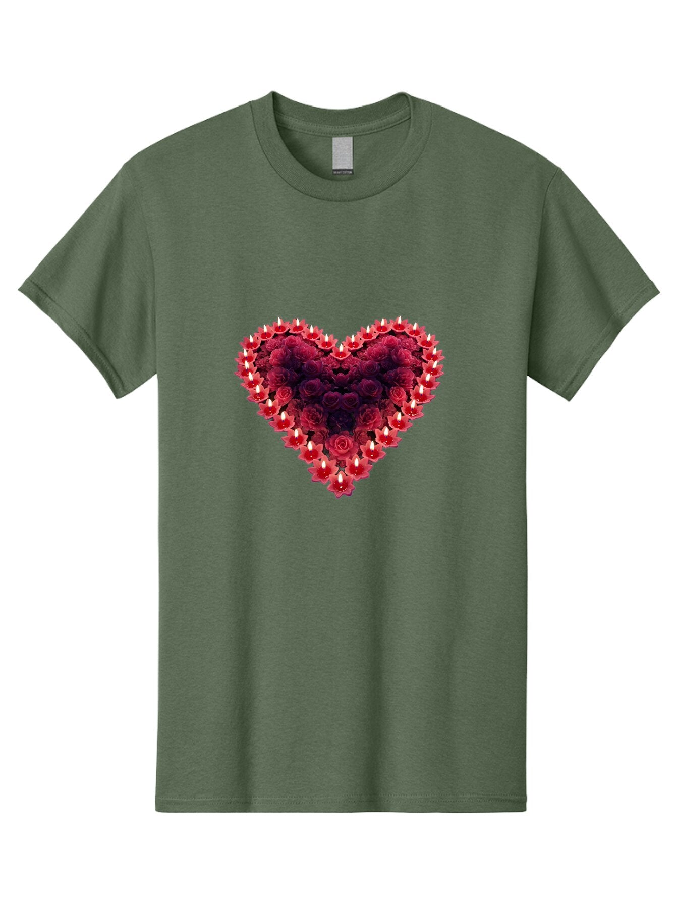 Heart-Of-Roses-And-Candles Men'S Graphic Tee, 100% Cotton, Comfortable Casual Summer Wear, Machine Washable, Vintage Camera, Old Camera, Antique Camera, Black Camera, Classic Photography, Photography Equipment, Nostalgic Device, Film Camera, Bao524 6