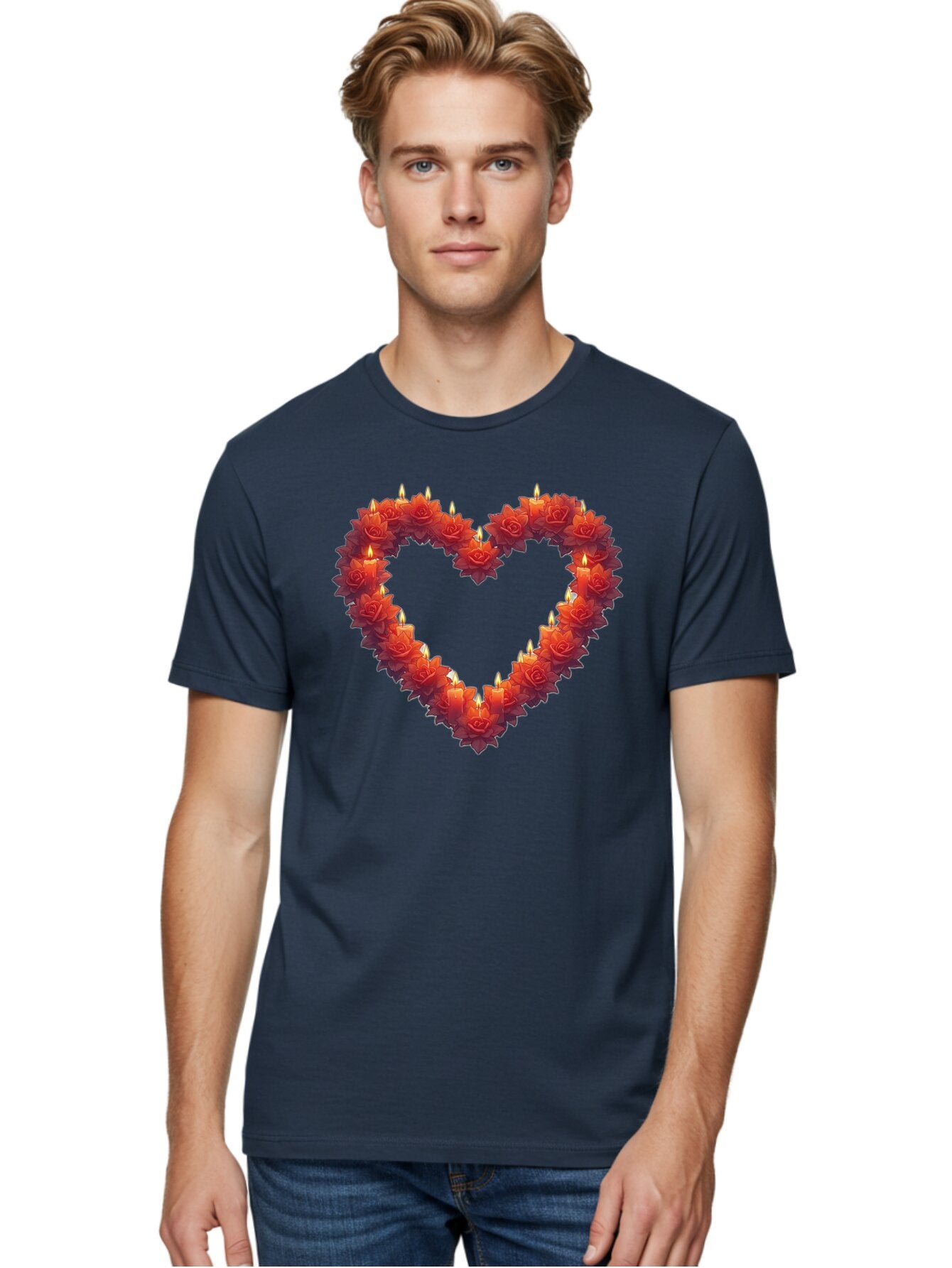 Heart-Shape-Candles Men'S Graphic Tee, 100% Cotton, Comfortable Casual Summer Wear, Machine Washable, Vintage Camera, Old Camera, Antique Camera, Black Camera, Classic Photography, Photography Equipment, Nostalgic Device, Film Camera, Bao526 24