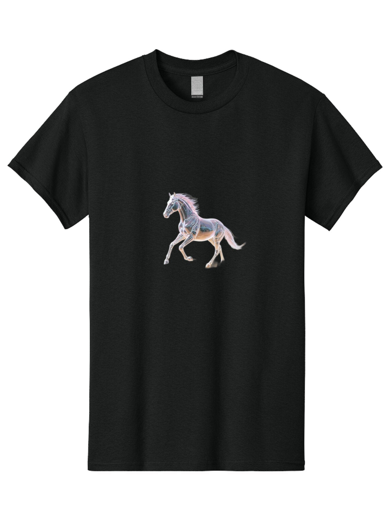 Horse-Xray Men'S Graphic Tee, 100% Cotton, Comfortable Casual Summer Wear, Machine Washable, Vintage Camera, Old Camera, Antique Camera, Black Camera, Classic Photography, Photography Equipment, Nostalgic Device, Film Camera, Camera Art Bao534 14
