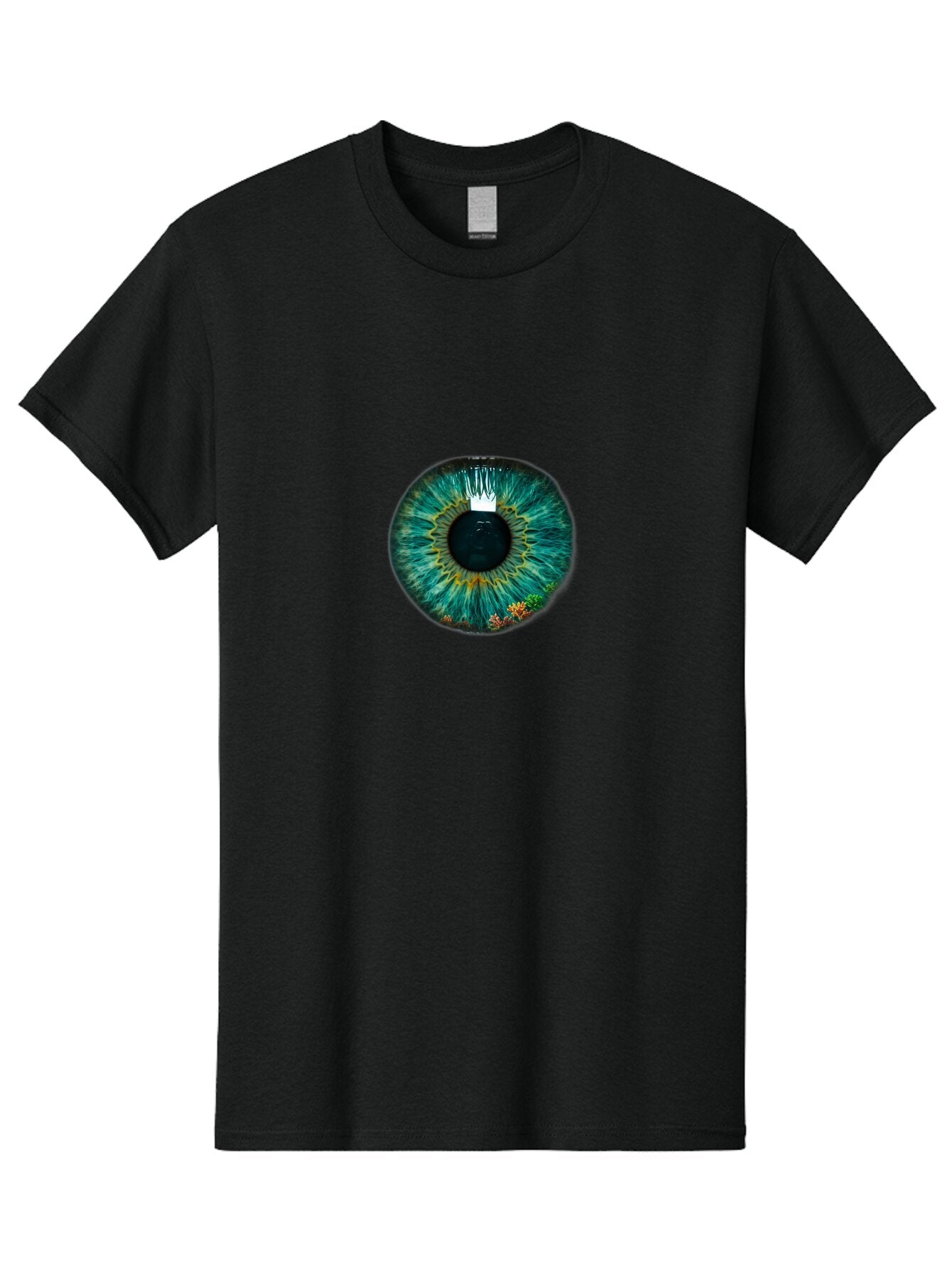 Human-Eye-Iris Men'S Graphic Tee, 100% Cotton, Comfortable Casual Summer Wear, Machine Washable, Vintage Camera, Old Camera, Antique Camera, Black Camera, Classic Photography, Photography Equipment, Nostalgic Device, Film Camera, Camera Art Bao536 8