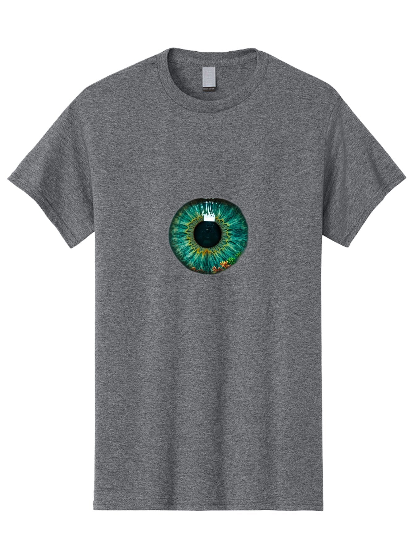 Human-Eye-Iris Men'S Graphic Tee, 100% Cotton, Comfortable Casual Summer Wear, Machine Washable, Vintage Camera, Old Camera, Antique Camera, Black Camera, Classic Photography, Photography Equipment, Nostalgic Device, Film Camera, Camera Art Bao536