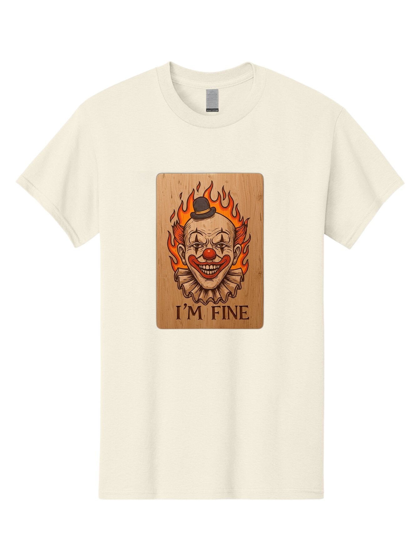 I-M-Fine-Clown-4 Men'S Graphic Tee, 100% Cotton, Comfortable Casual Summer Wear, Machine Washable, Vintage Camera, Old Camera, Antique Camera, Black Camera, Classic Photography, Photography Equipment, Nostalgic Device, Film Camera, Camera Art Bao542 9