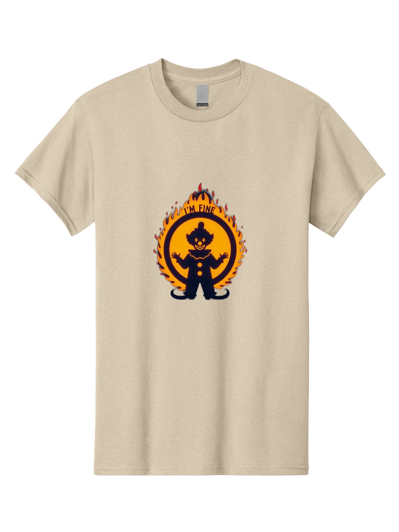 I-M-Fine-Clown-5 Men'S Graphic Tee, 100% Cotton, Comfortable Casual Summer Wear, Machine Washable, Vintage Camera, Old Camera, Antique Camera, Black Camera, Classic Photography, Photography Equipment, Nostalgic Device, Film Camera, Camera Art Bao543 3