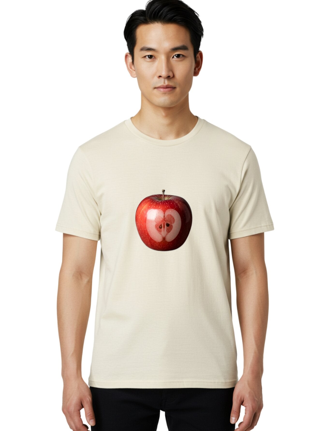 Kidney-Shaped-Apple Men'S Graphic Tee, 100% Cotton, Comfortable Casual Summer Wear, Machine Washable, Vintage Camera, Old Camera, Antique Camera, Black Camera, Classic Photography, Photography Equipment, Nostalgic Device, Film Camera, Bao553 29