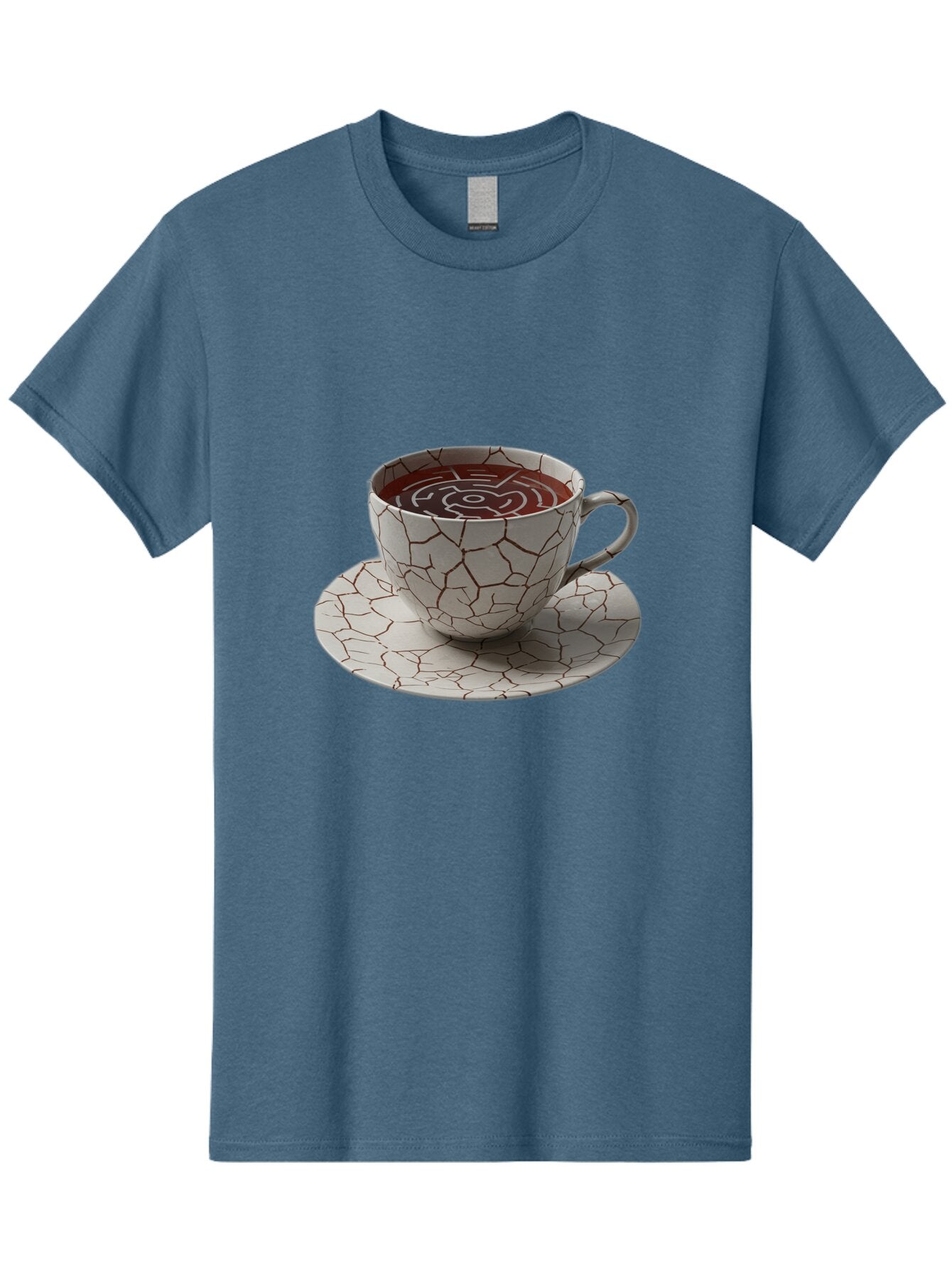 Kintsugi-Coffee-Cup Men'S Graphic Tee, 100% Cotton, Comfortable Casual Summer Wear, Machine Washable, Vintage Camera, Old Camera, Antique Camera, Black Camera, Classic Photography, Photography Equipment, Nostalgic Device, Film Camera, Bao555 13