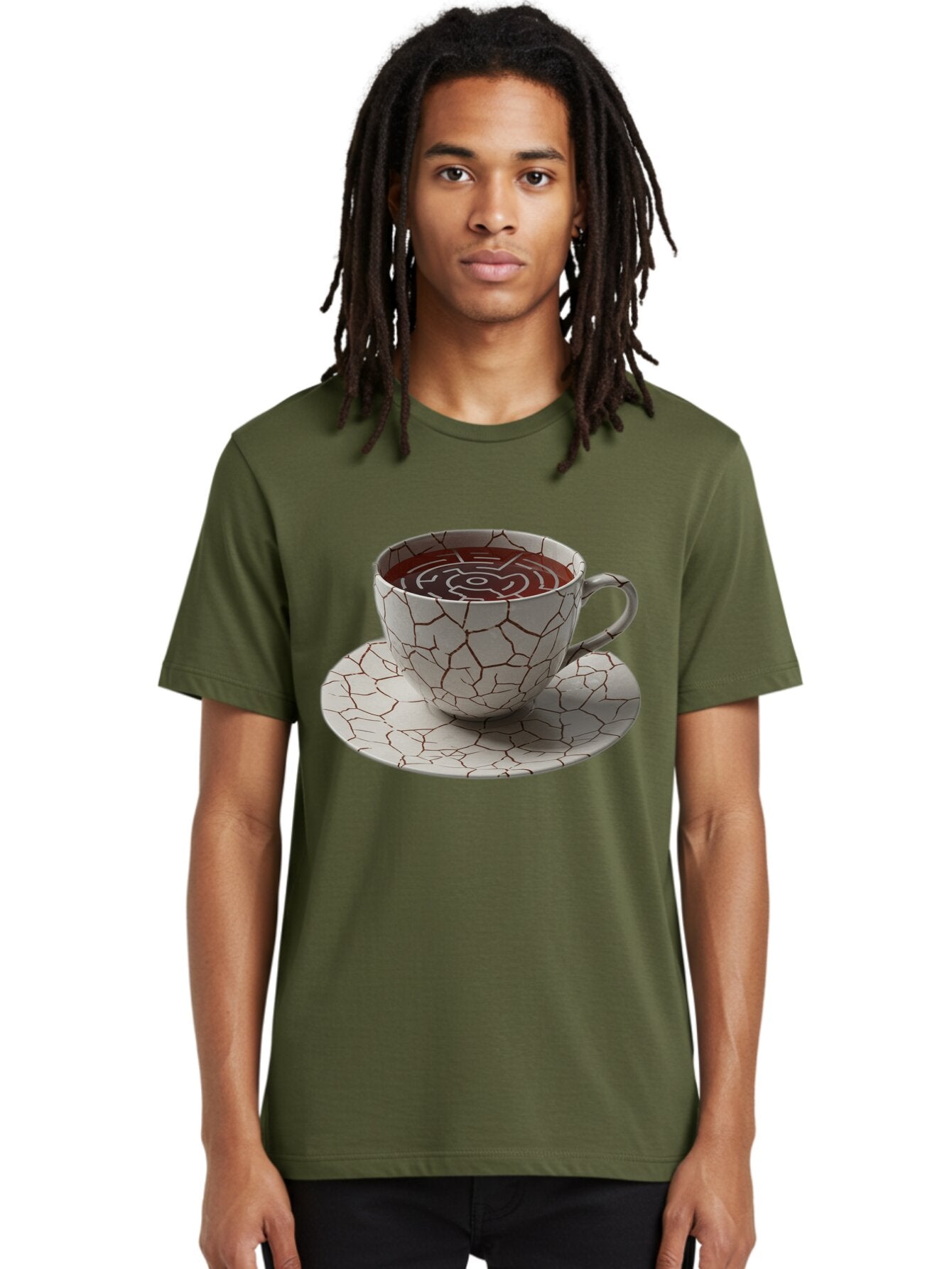 Kintsugi-Coffee-Cup Men'S Graphic Tee, 100% Cotton, Comfortable Casual Summer Wear, Machine Washable, Vintage Camera, Old Camera, Antique Camera, Black Camera, Classic Photography, Photography Equipment, Nostalgic Device, Film Camera, Bao555 29