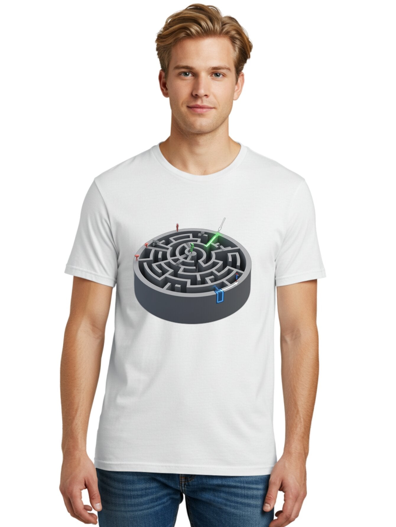 Labyrinth Men'S Graphic Tee, 100% Cotton, Comfortable Casual Summer Wear, Machine Washable, Vintage Camera, Old Camera, Antique Camera, Black Camera, Classic Photography, Photography Equipment, Nostalgic Device, Film Camera, Camera Art Bao559 21