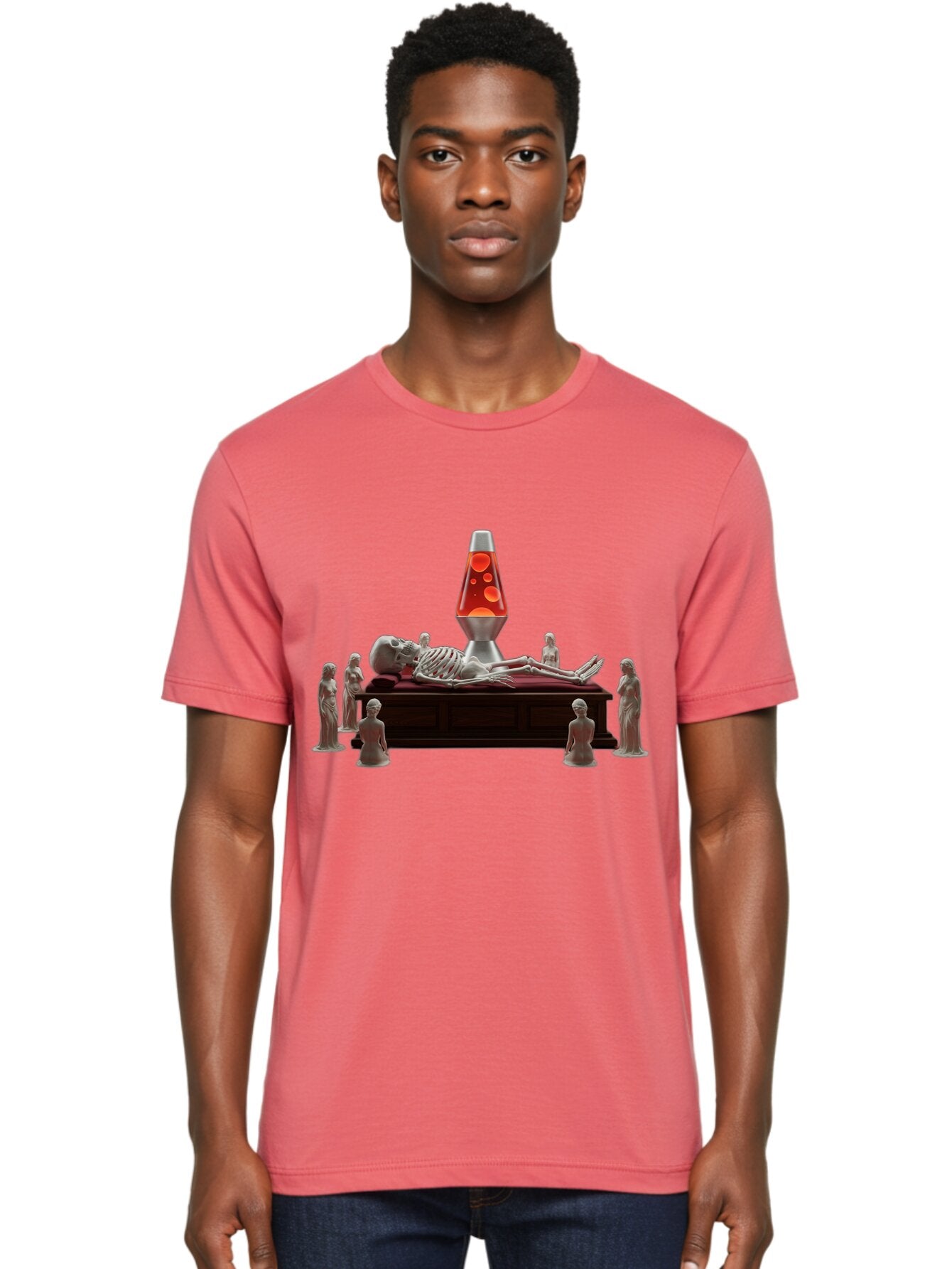 Lava-Lamp-Skeleton Men'S Graphic Tee, 100% Cotton, Comfortable Casual Summer Wear, Machine Washable, Vintage Camera, Old Camera, Antique Camera, Black Camera, Classic Photography, Photography Equipment, Nostalgic Device, Film Camera, Bao570 22