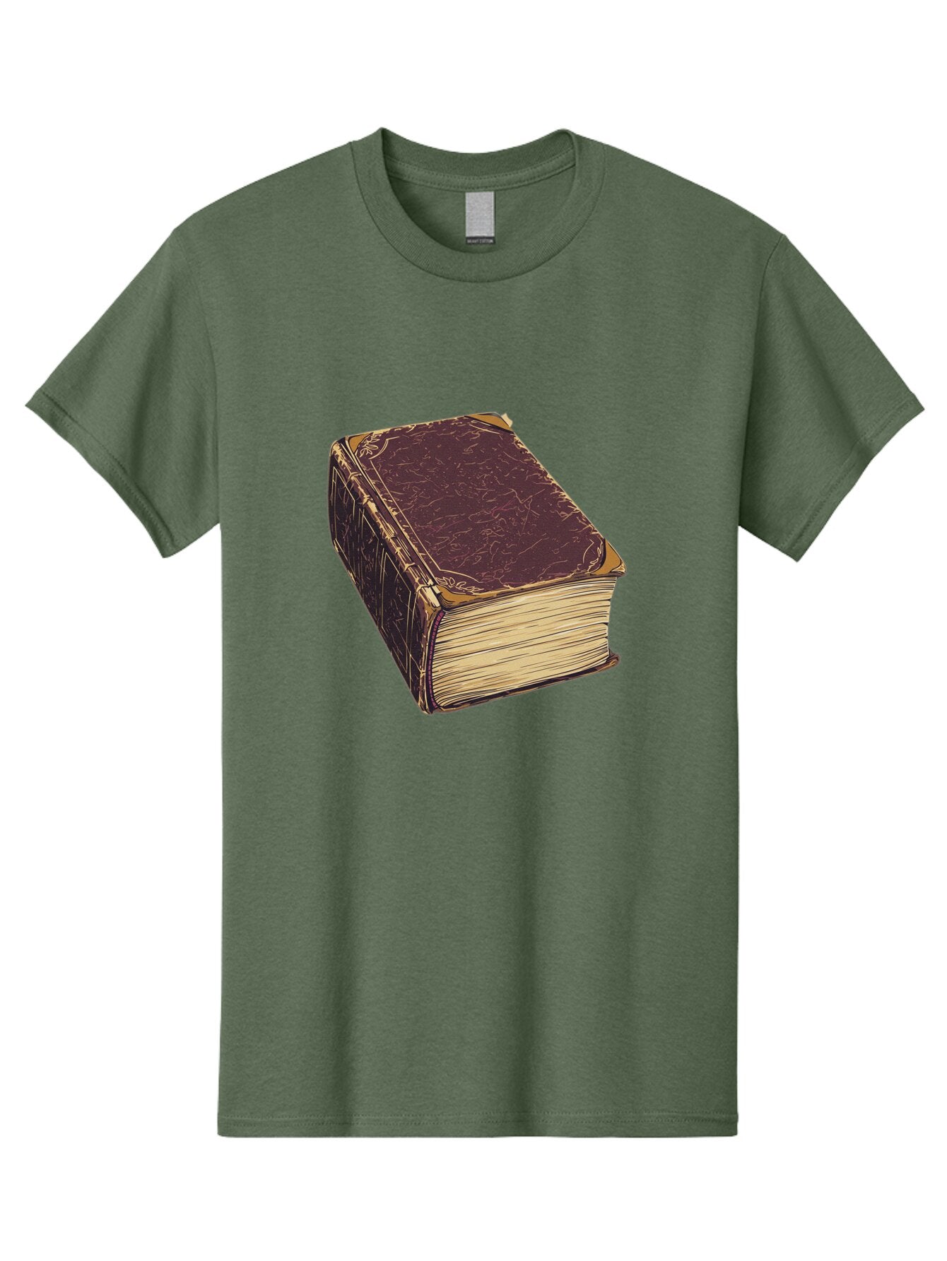 Leather-Bound-Book-1 Men'S Graphic Tee, 100% Cotton, Comfortable Casual Summer Wear, Machine Washable, Vintage Camera, Old Camera, Antique Camera, Black Camera, Classic Photography, Photography Equipment, Nostalgic Device, Film Camera, Bao576 3