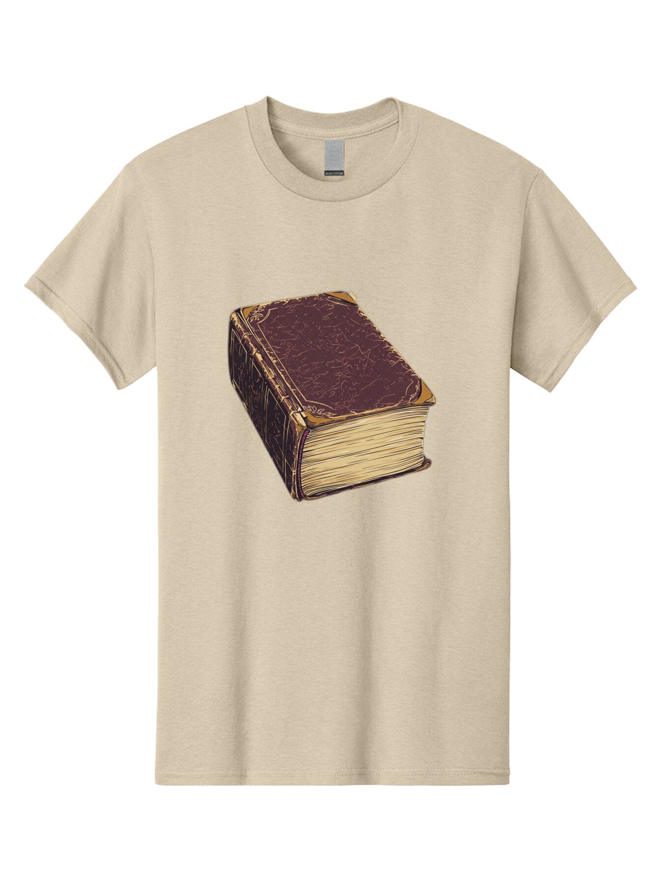 Leather-Bound-Book-1 Men'S Graphic Tee, 100% Cotton, Comfortable Casual Summer Wear, Machine Washable, Vintage Camera, Old Camera, Antique Camera, Black Camera, Classic Photography, Photography Equipment, Nostalgic Device, Film Camera, Bao576 6