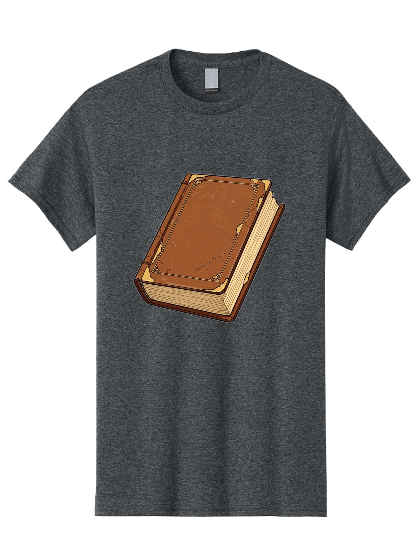 Leather-Bound-Book-2 Men'S Graphic Tee, 100% Cotton, Comfortable Casual Summer Wear, Machine Washable, Vintage Camera, Old Camera, Antique Camera, Black Camera, Classic Photography, Photography Equipment, Nostalgic Device, Film Camera, Bao577 5