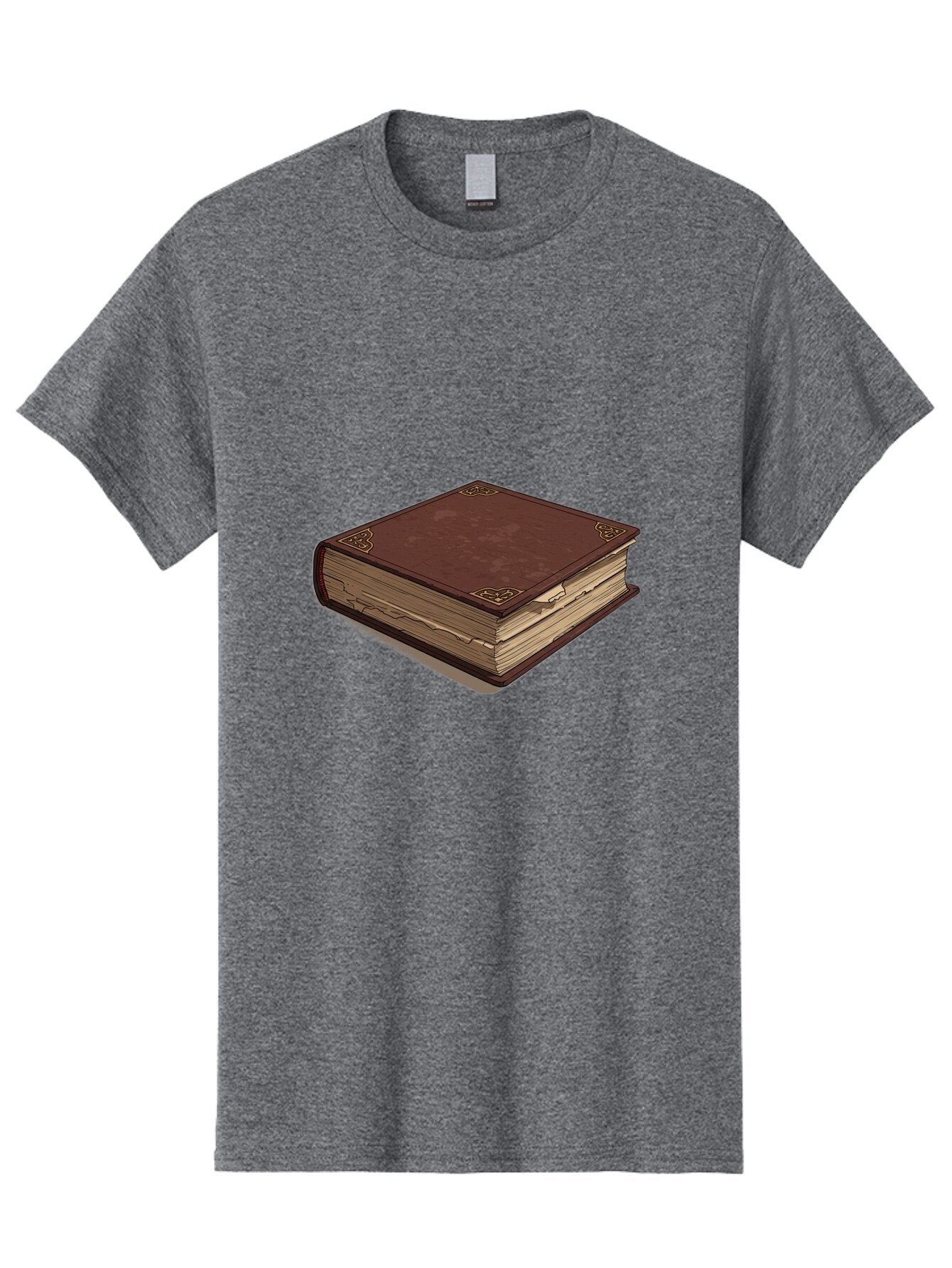 Leather-Bound-Book-3 Men'S Graphic Tee, 100% Cotton, Comfortable Casual Summer Wear, Machine Washable, Vintage Camera, Old Camera, Antique Camera, Black Camera, Classic Photography, Photography Equipment, Nostalgic Device, Film Camera, Bao578
