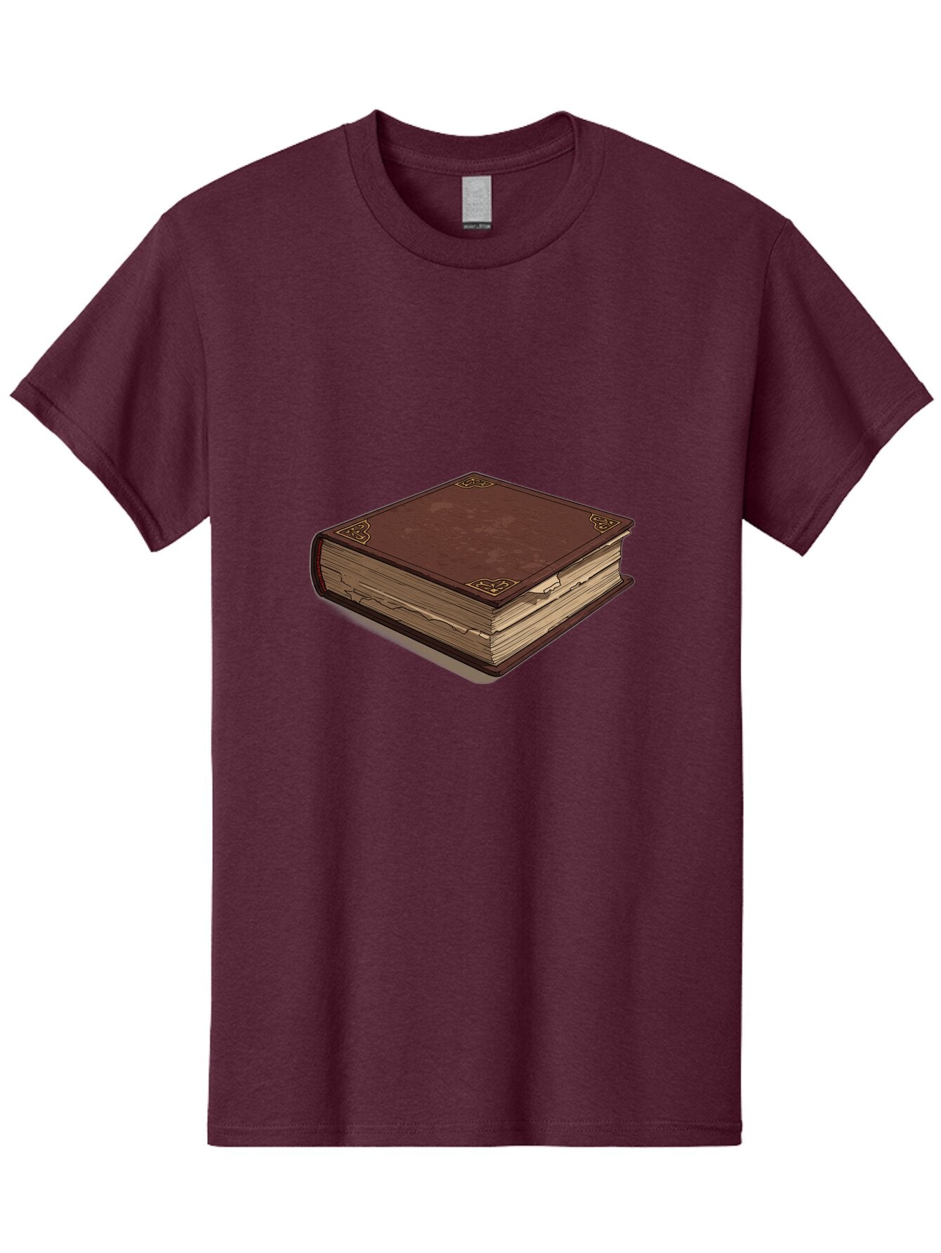 Leather-Bound-Book-3 Men'S Graphic Tee, 100% Cotton, Comfortable Casual Summer Wear, Machine Washable, Vintage Camera, Old Camera, Antique Camera, Black Camera, Classic Photography, Photography Equipment, Nostalgic Device, Film Camera, Bao578 14