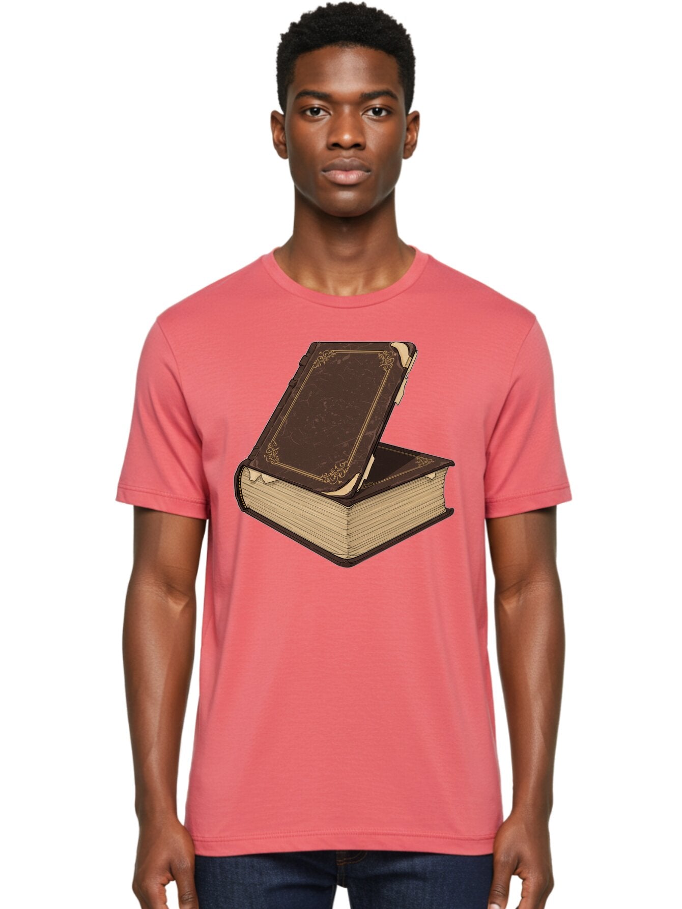 Leather-Bound-Book Men'S Graphic Tee, 100% Cotton, Comfortable Casual Summer Wear, Machine Washable, Vintage Camera, Old Camera, Antique Camera, Black Camera, Classic Photography, Photography Equipment, Nostalgic Device, Film Camera, Bao579 30