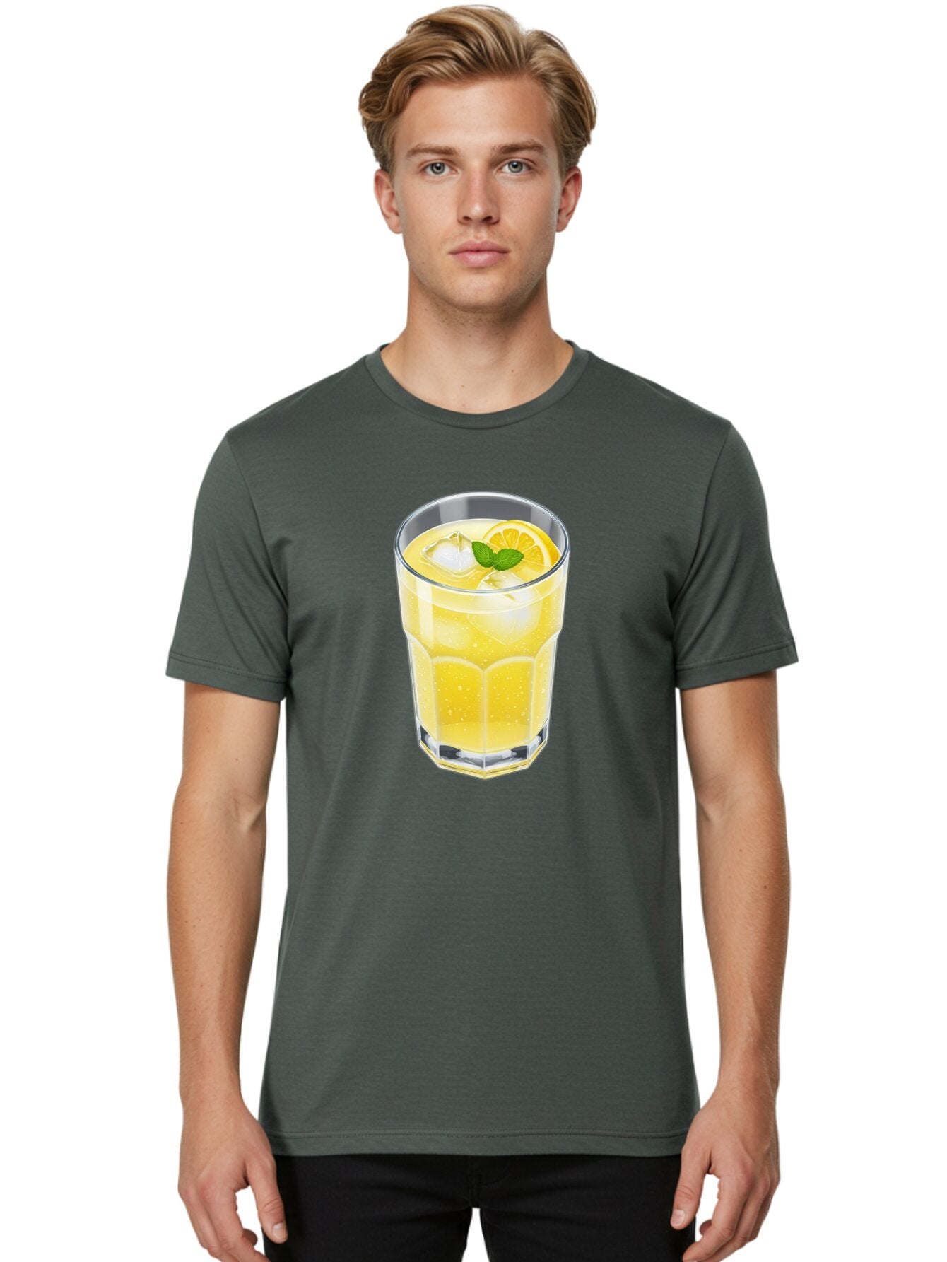 Lemonade-Glass Men'S Graphic Tee, 100% Cotton, Comfortable Casual Summer Wear, Machine Washable, Vintage Camera, Old Camera, Antique Camera, Black Camera, Classic Photography, Photography Equipment, Nostalgic Device, Film Camera, Camera Art Bao583 20