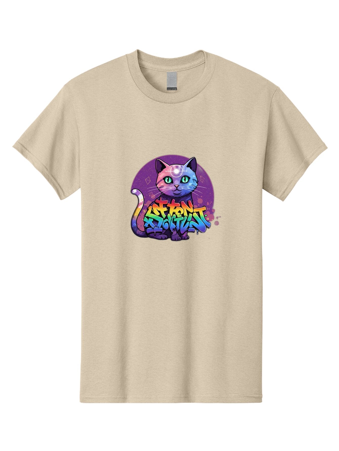 Lettin-It-Loose-Cat Men'S Graphic Tee, 100% Cotton, Comfortable Casual Summer Wear, Machine Washable, Vintage Camera, Old Camera, Antique Camera, Black Camera, Classic Photography, Photography Equipment, Nostalgic Device, Film Camera, Bao586 3