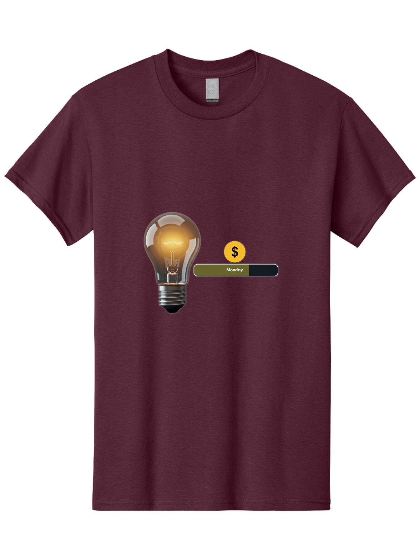 Lightbulb-Monday Men'S Graphic Tee, 100% Cotton, Comfortable Casual Summer Wear, Machine Washable, Vintage Camera, Old Camera, Antique Camera, Black Camera, Classic Photography, Photography Equipment, Nostalgic Device, Film Camera, Camera Art Bao587 4