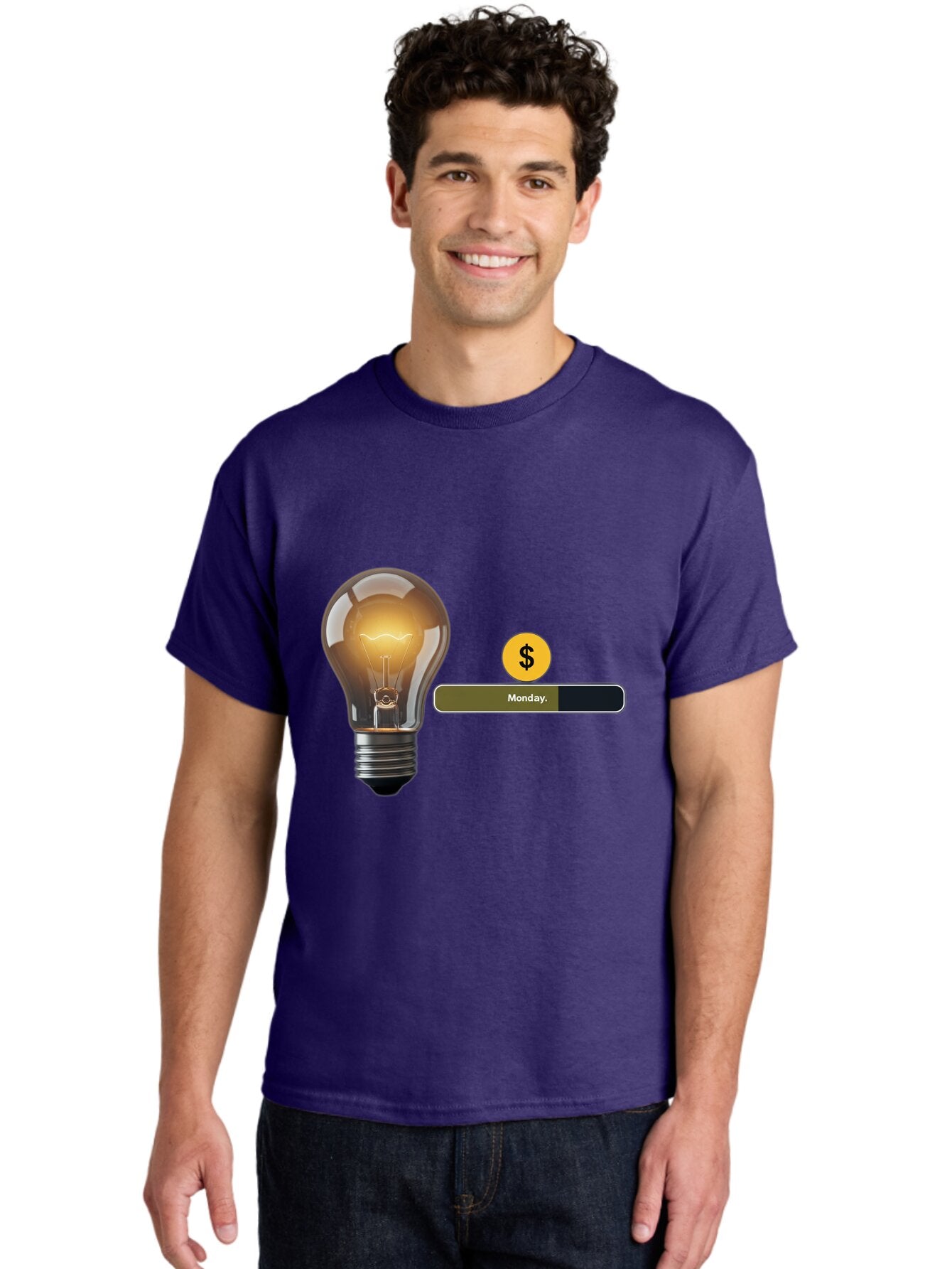 Lightbulb-Monday Men'S Graphic Tee, 100% Cotton, Comfortable Casual Summer Wear, Machine Washable, Vintage Camera, Old Camera, Antique Camera, Black Camera, Classic Photography, Photography Equipment, Nostalgic Device, Film Camera, Camera Art Bao587 17