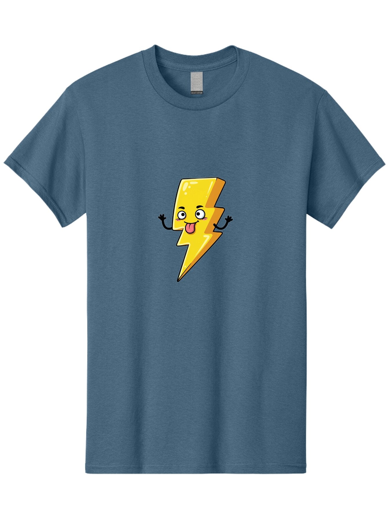 Lightning-Bolt Men'S Graphic Tee, 100% Cotton, Comfortable Casual Summer Wear, Machine Washable, Vintage Camera, Old Camera, Antique Camera, Black Camera, Classic Photography, Photography Equipment, Nostalgic Device, Film Camera, Camera Art Bao588 7