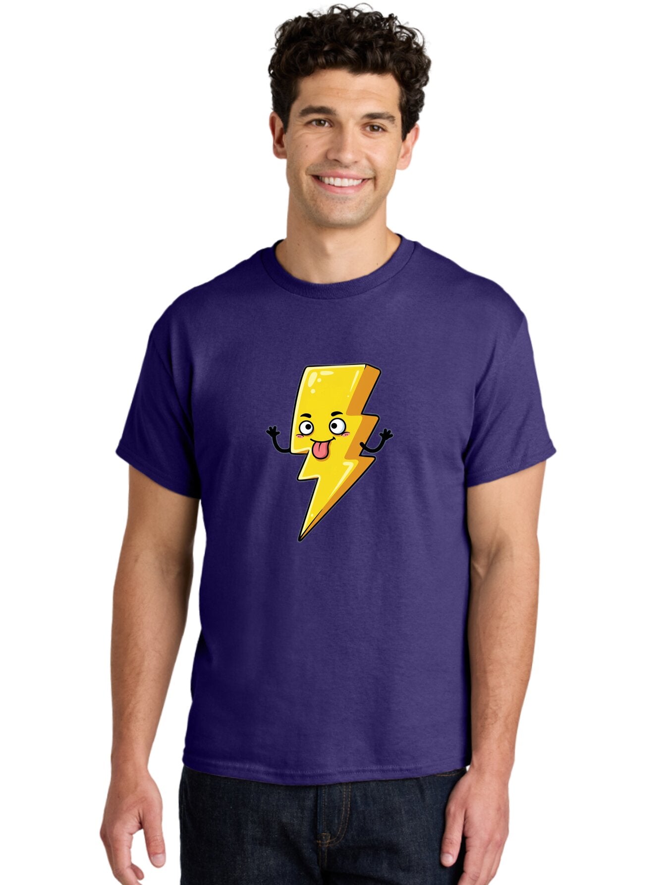 Lightning-Bolt Men'S Graphic Tee, 100% Cotton, Comfortable Casual Summer Wear, Machine Washable, Vintage Camera, Old Camera, Antique Camera, Black Camera, Classic Photography, Photography Equipment, Nostalgic Device, Film Camera, Camera Art Bao588 30