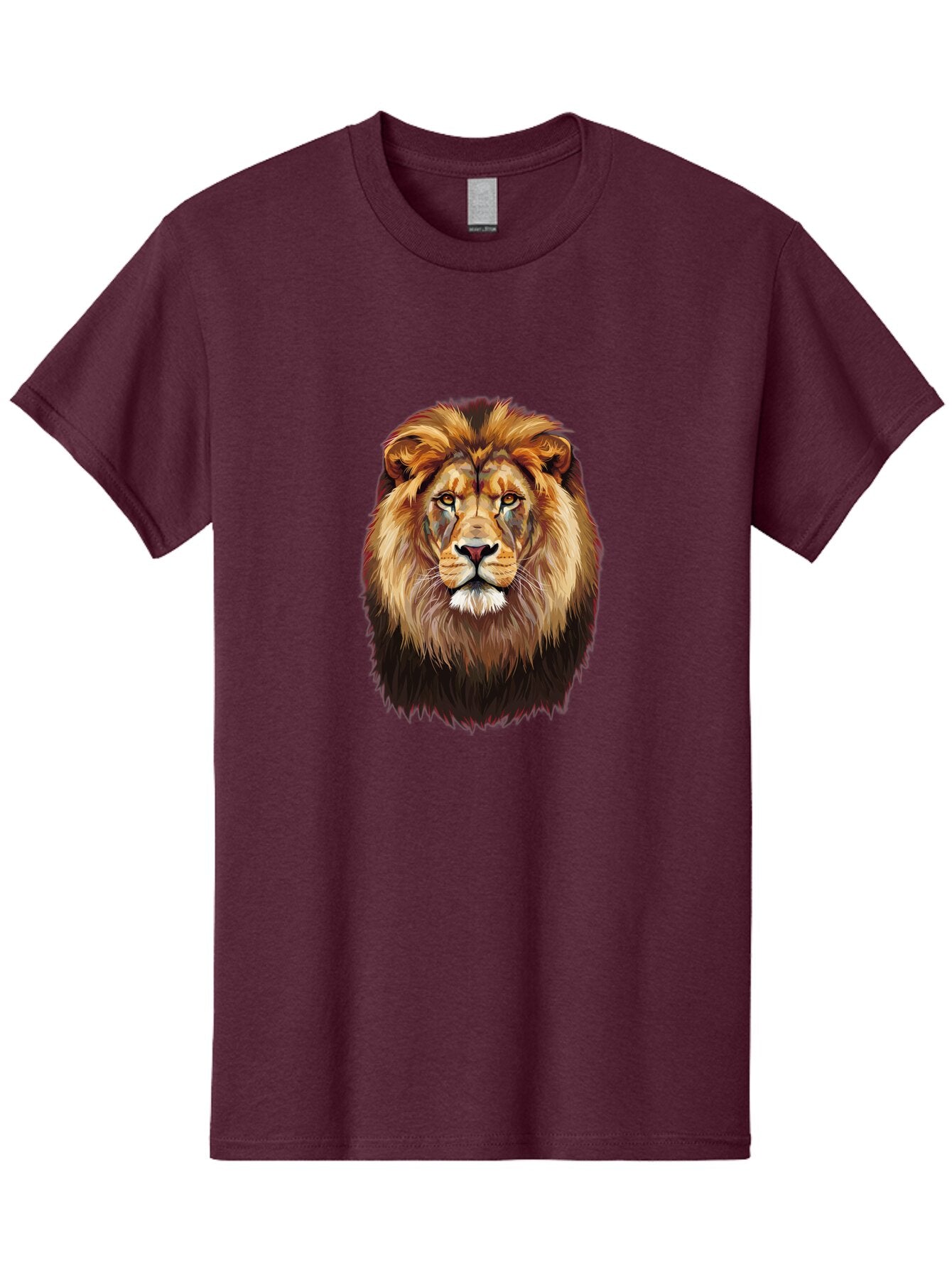 Lion-Head-1 Men'S Graphic Tee, 100% Cotton, Comfortable Casual Summer Wear, Machine Washable, Vintage Camera, Old Camera, Antique Camera, Black Camera, Classic Photography, Photography Equipment, Nostalgic Device, Film Camera, Camera Art Bao592 9