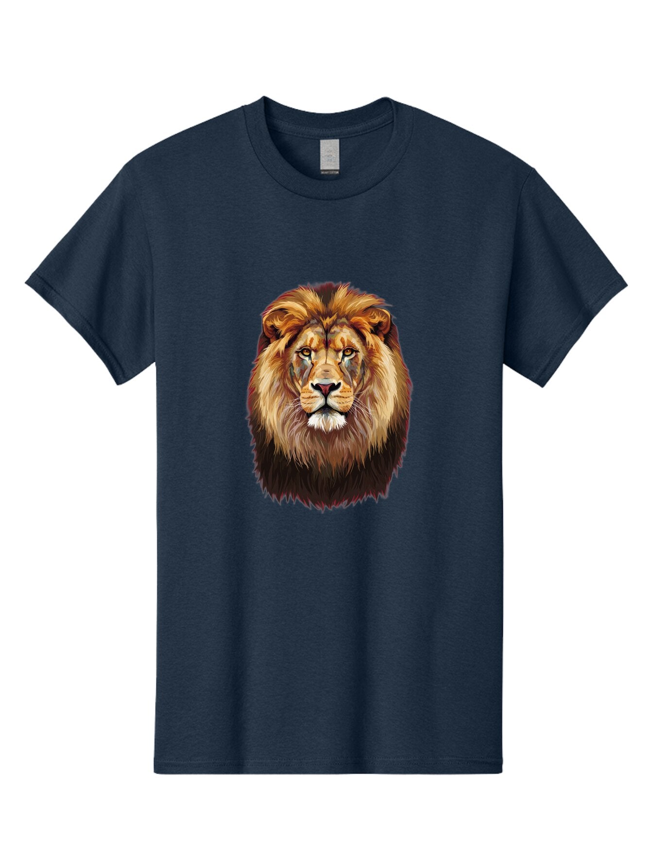 Lion-Head-1 Men'S Graphic Tee, 100% Cotton, Comfortable Casual Summer Wear, Machine Washable, Vintage Camera, Old Camera, Antique Camera, Black Camera, Classic Photography, Photography Equipment, Nostalgic Device, Film Camera, Camera Art Bao592 6