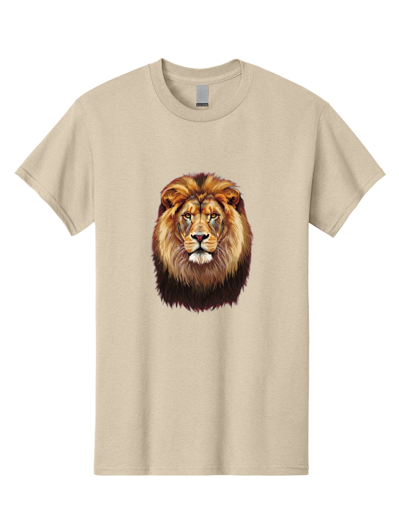 Lion-Head-1 Men'S Graphic Tee, 100% Cotton, Comfortable Casual Summer Wear, Machine Washable, Vintage Camera, Old Camera, Antique Camera, Black Camera, Classic Photography, Photography Equipment, Nostalgic Device, Film Camera, Camera Art Bao592 7
