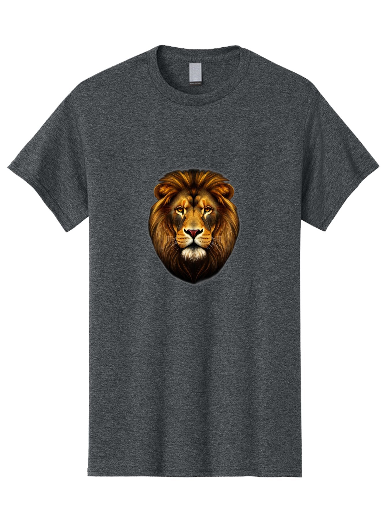Lion-Head-2 Men'S Graphic Tee, 100% Cotton, Comfortable Casual Summer Wear, Machine Washable, Vintage Camera, Old Camera, Antique Camera, Black Camera, Classic Photography, Photography Equipment, Nostalgic Device, Film Camera, Camera Art Bao593 5