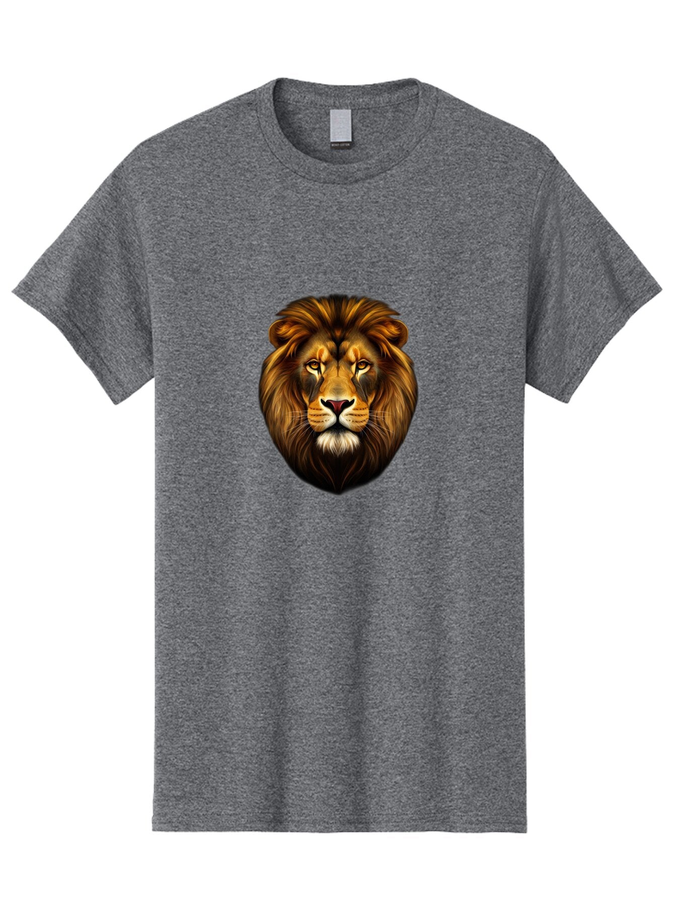 Lion-Head-2 Men'S Graphic Tee, 100% Cotton, Comfortable Casual Summer Wear, Machine Washable, Vintage Camera, Old Camera, Antique Camera, Black Camera, Classic Photography, Photography Equipment, Nostalgic Device, Film Camera, Camera Art Bao593 8