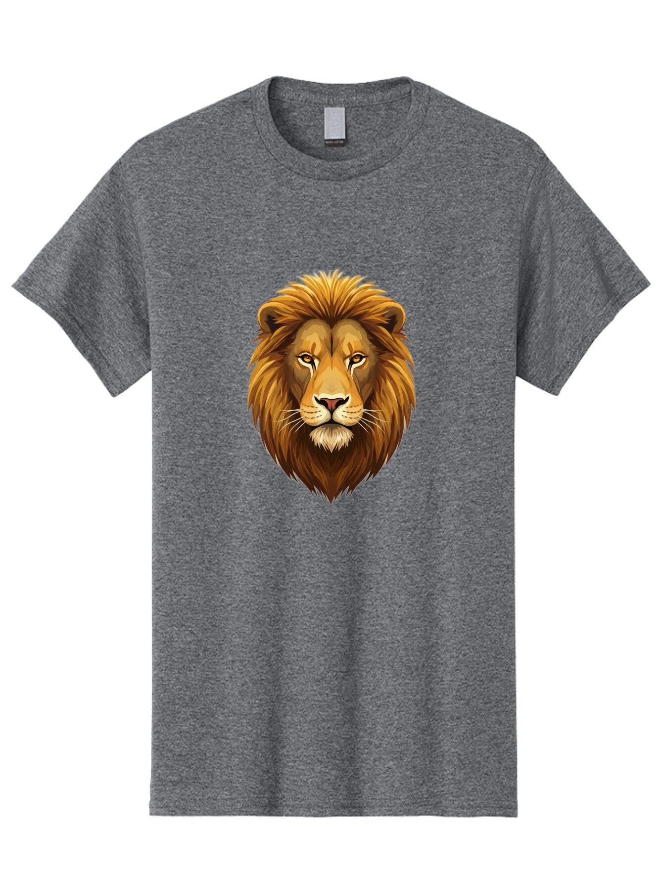 Lion-Head-3 Men'S Graphic Tee, 100% Cotton, Comfortable Casual Summer Wear, Machine Washable, Vintage Camera, Old Camera, Antique Camera, Black Camera, Classic Photography, Photography Equipment, Nostalgic Device, Film Camera, Camera Art Bao594 13