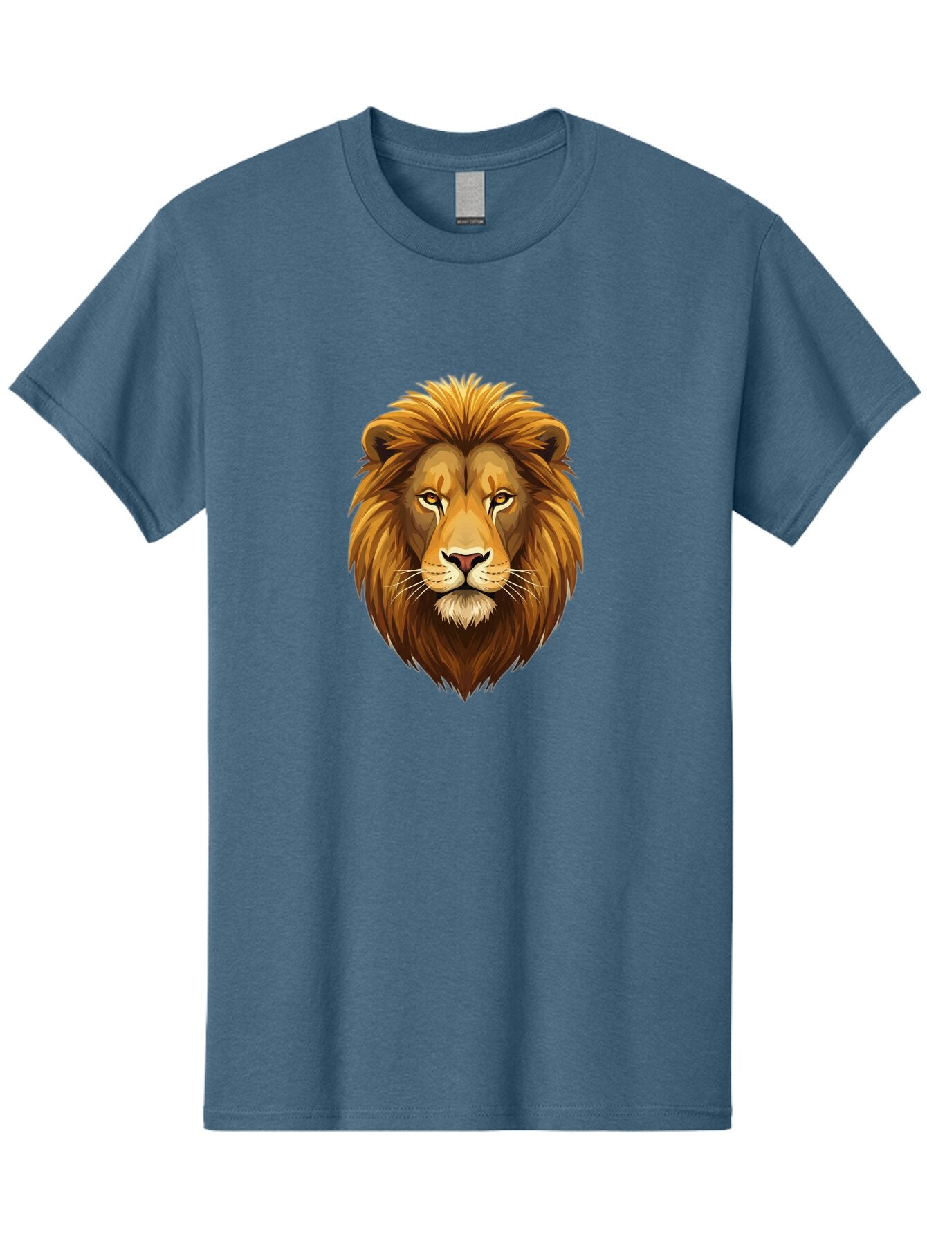 Lion-Head-3 Men'S Graphic Tee, 100% Cotton, Comfortable Casual Summer Wear, Machine Washable, Vintage Camera, Old Camera, Antique Camera, Black Camera, Classic Photography, Photography Equipment, Nostalgic Device, Film Camera, Camera Art Bao594 14