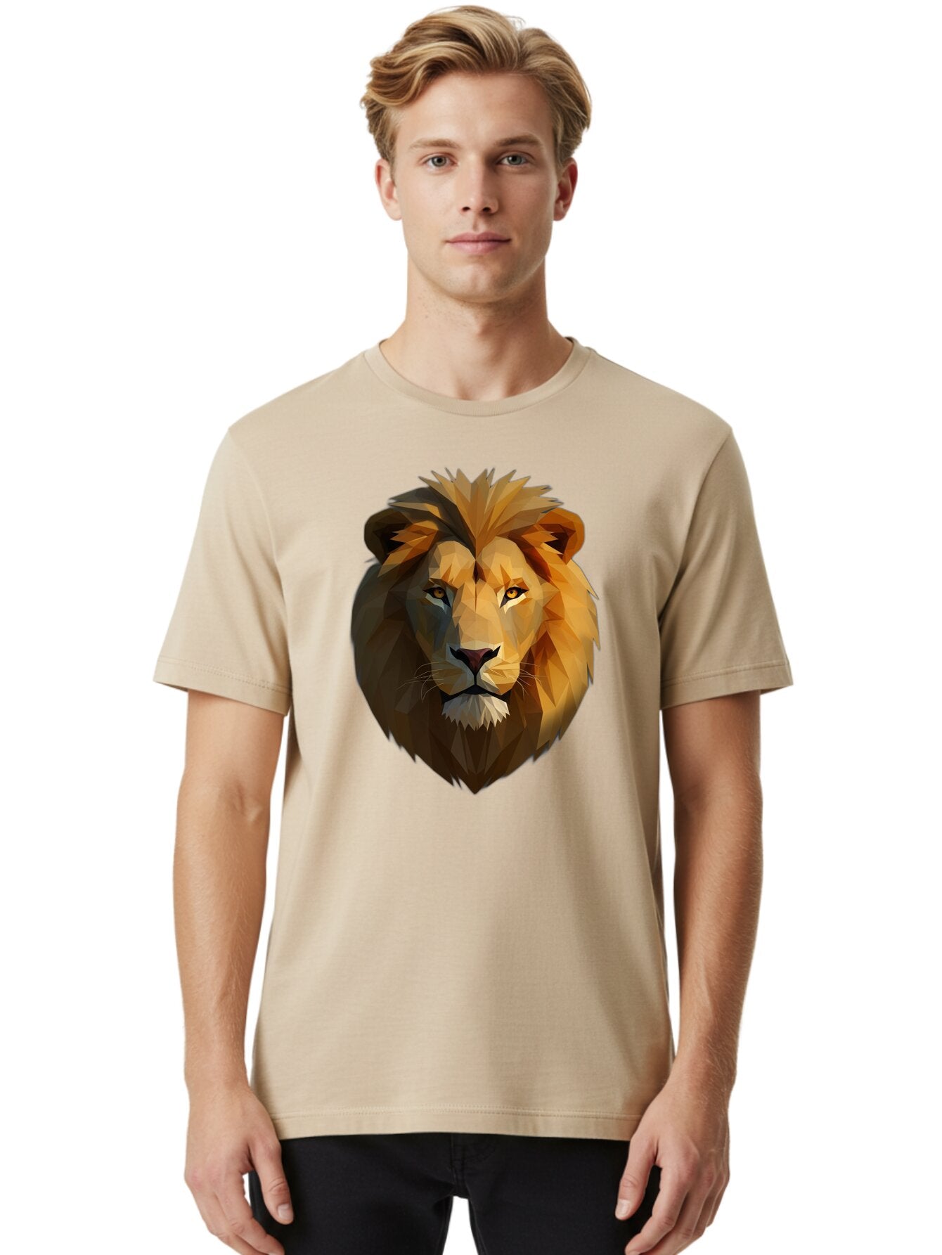 Lion-Head-4 Men'S Graphic Tee, 100% Cotton, Comfortable Casual Summer Wear, Machine Washable, Vintage Camera, Old Camera, Antique Camera, Black Camera, Classic Photography, Photography Equipment, Nostalgic Device, Film Camera, Camera Art Bao595 19