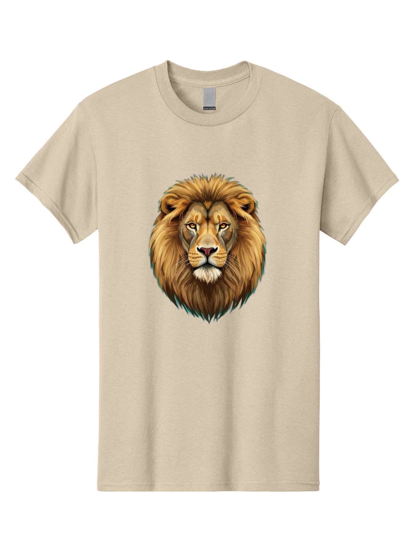 Lion-Head-5 Men'S Graphic Tee, 100% Cotton, Comfortable Casual Summer Wear, Machine Washable, Vintage Camera, Old Camera, Antique Camera, Black Camera, Classic Photography, Photography Equipment, Nostalgic Device, Film Camera, Camera Art Bao596