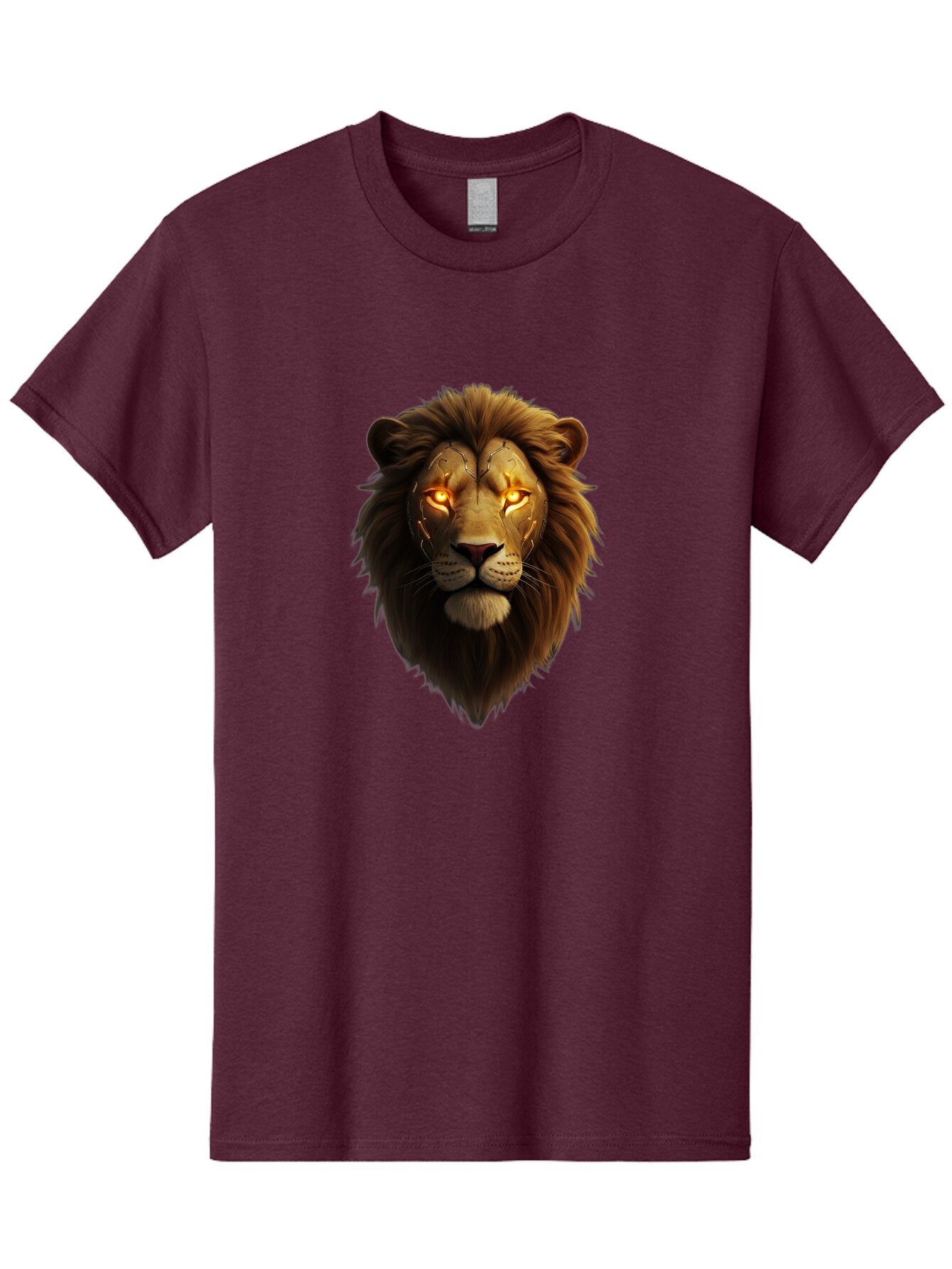 Lion-Head-6 Men'S Graphic Tee, 100% Cotton, Comfortable Casual Summer Wear, Machine Washable, Vintage Camera, Old Camera, Antique Camera, Black Camera, Classic Photography, Photography Equipment, Nostalgic Device, Film Camera, Camera Art Bao597