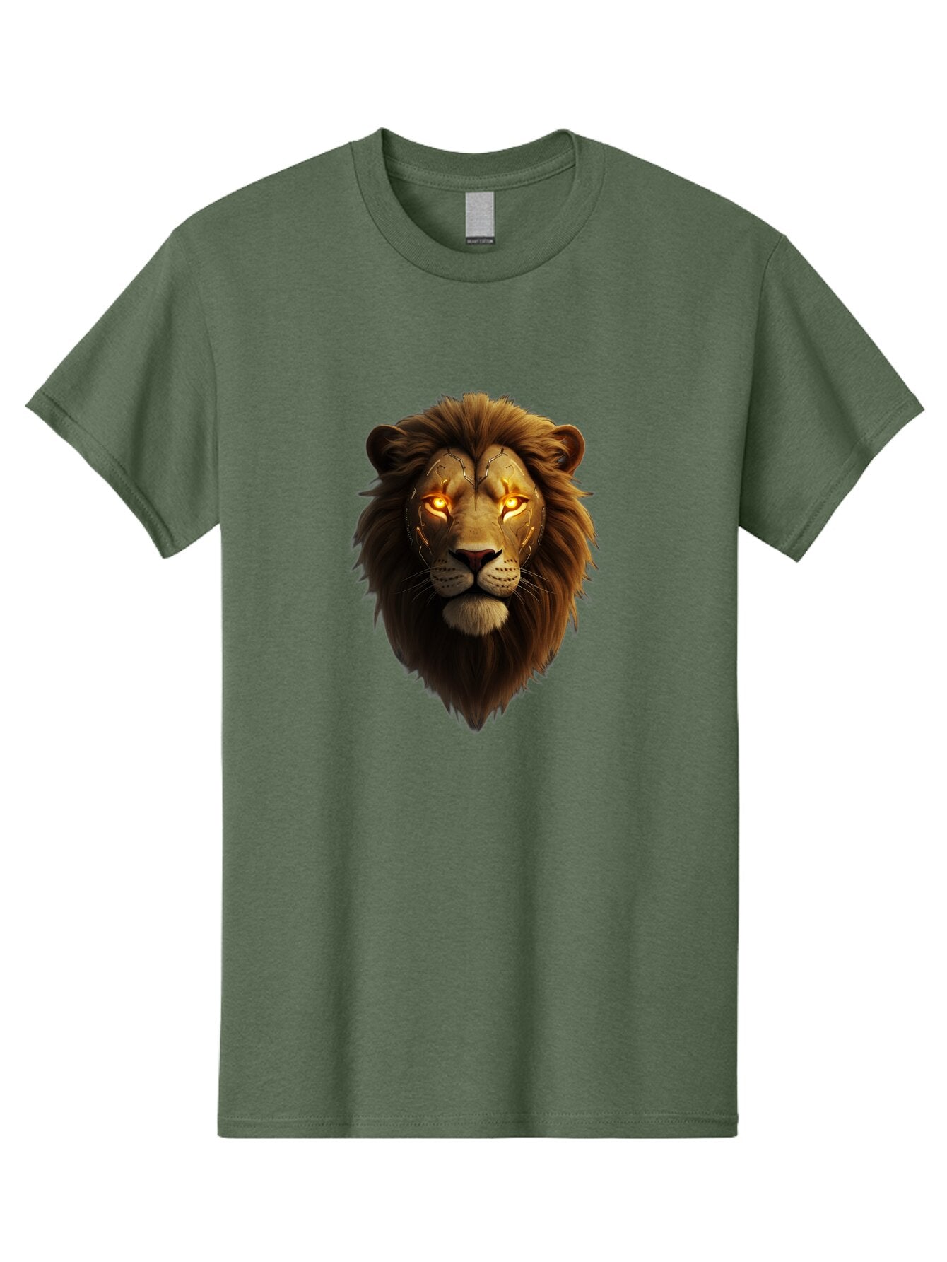 Lion-Head-6 Men'S Graphic Tee, 100% Cotton, Comfortable Casual Summer Wear, Machine Washable, Vintage Camera, Old Camera, Antique Camera, Black Camera, Classic Photography, Photography Equipment, Nostalgic Device, Film Camera, Camera Art Bao597