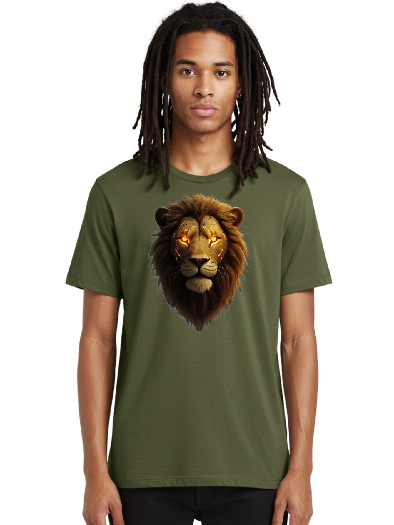 Lion-Head-6 Men'S Graphic Tee, 100% Cotton, Comfortable Casual Summer Wear, Machine Washable, Vintage Camera, Old Camera, Antique Camera, Black Camera, Classic Photography, Photography Equipment, Nostalgic Device, Film Camera, Camera Art Bao597 21